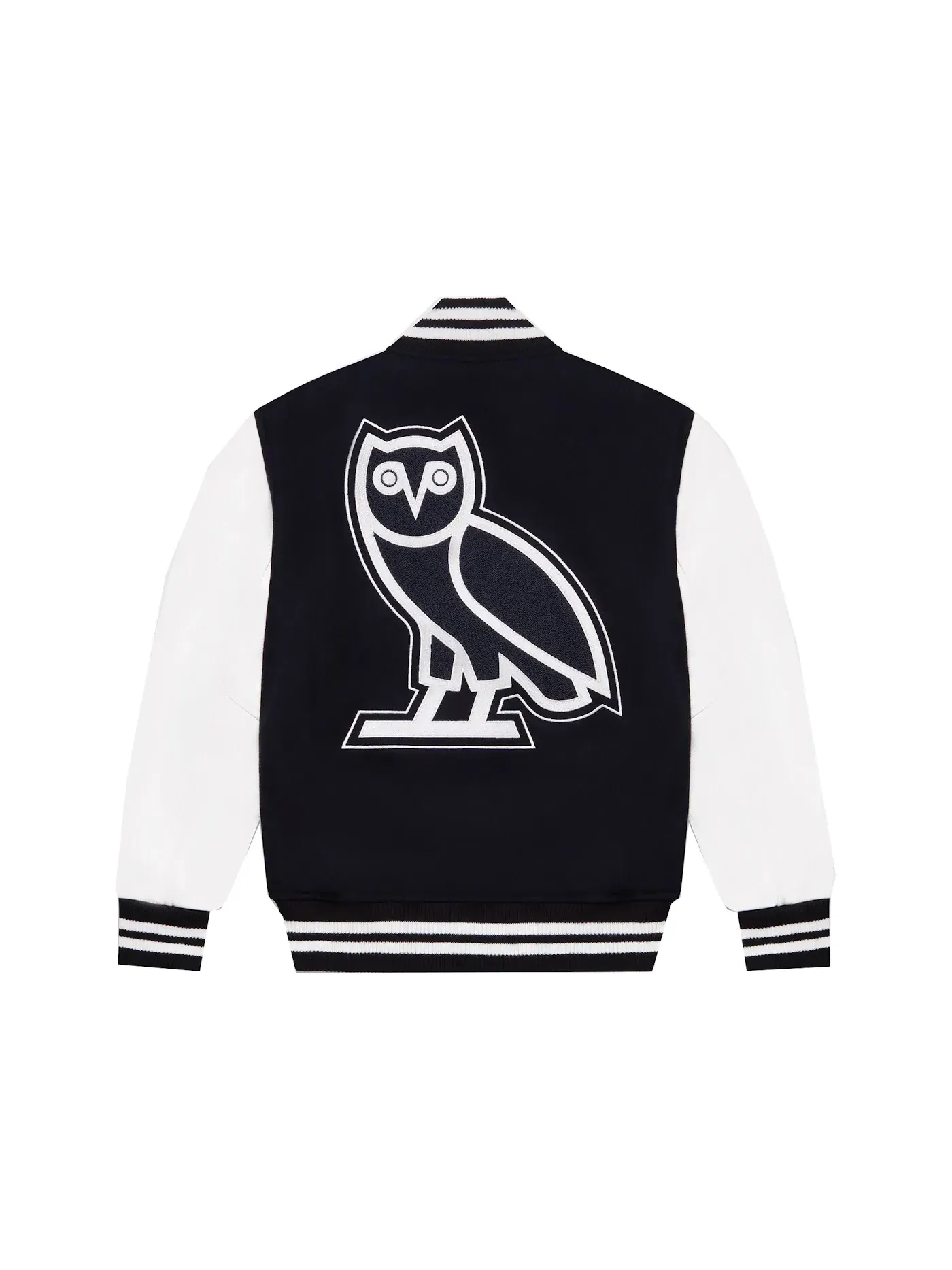 Мужская куртка-бомбер с принтом OVO University of Toronto Varsity Jacket Navy — изображение 2 из 2