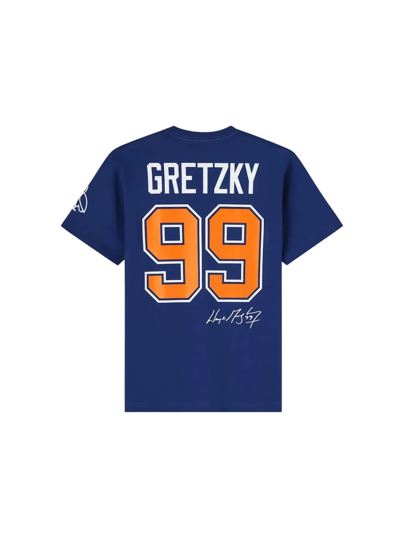 Мужская футболка с принтом OVO x Wayne Gretzky T-shirt OVO — изображение 1 из 2, синий