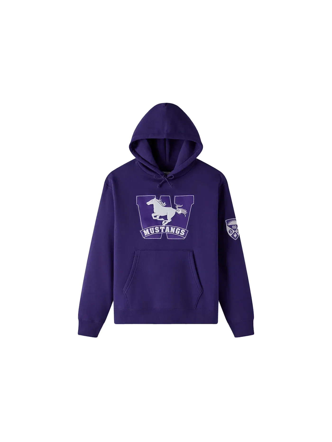 Мужская худи OVO Campus Fleece Hoodie — изображение 1 из 2, фиолетовый