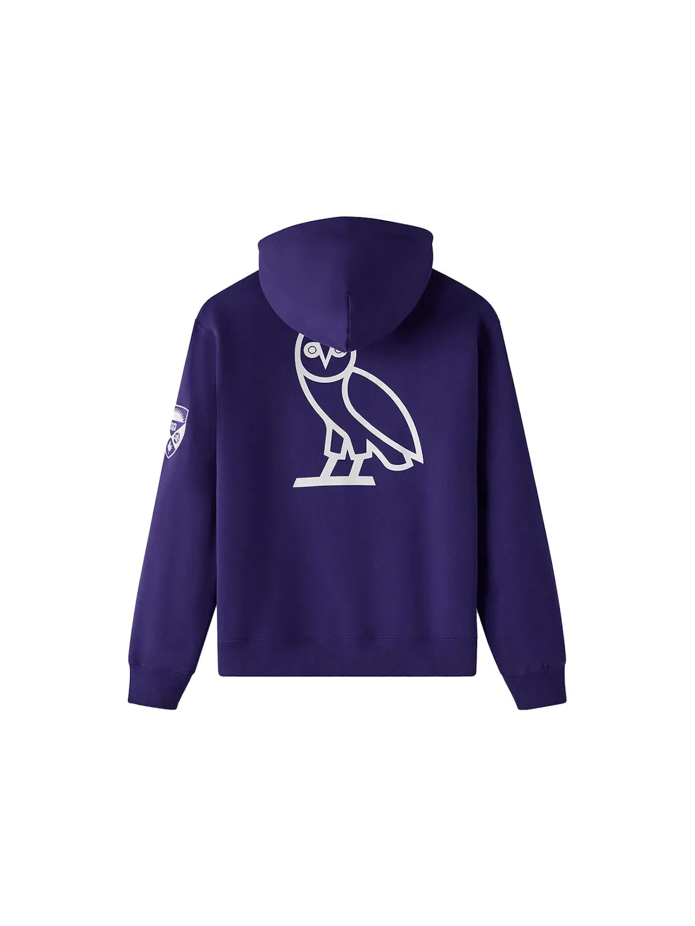 Мужская худи OVO Campus Fleece Hoodie — изображение 2 из 2, фиолетовый