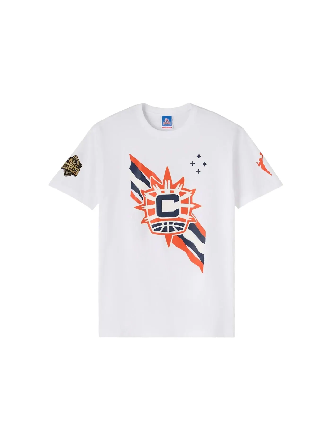 Мужская футболка с принтом OVO x WNBA Connecticut T-Shirt OVO — изображение 1 из 1, белый