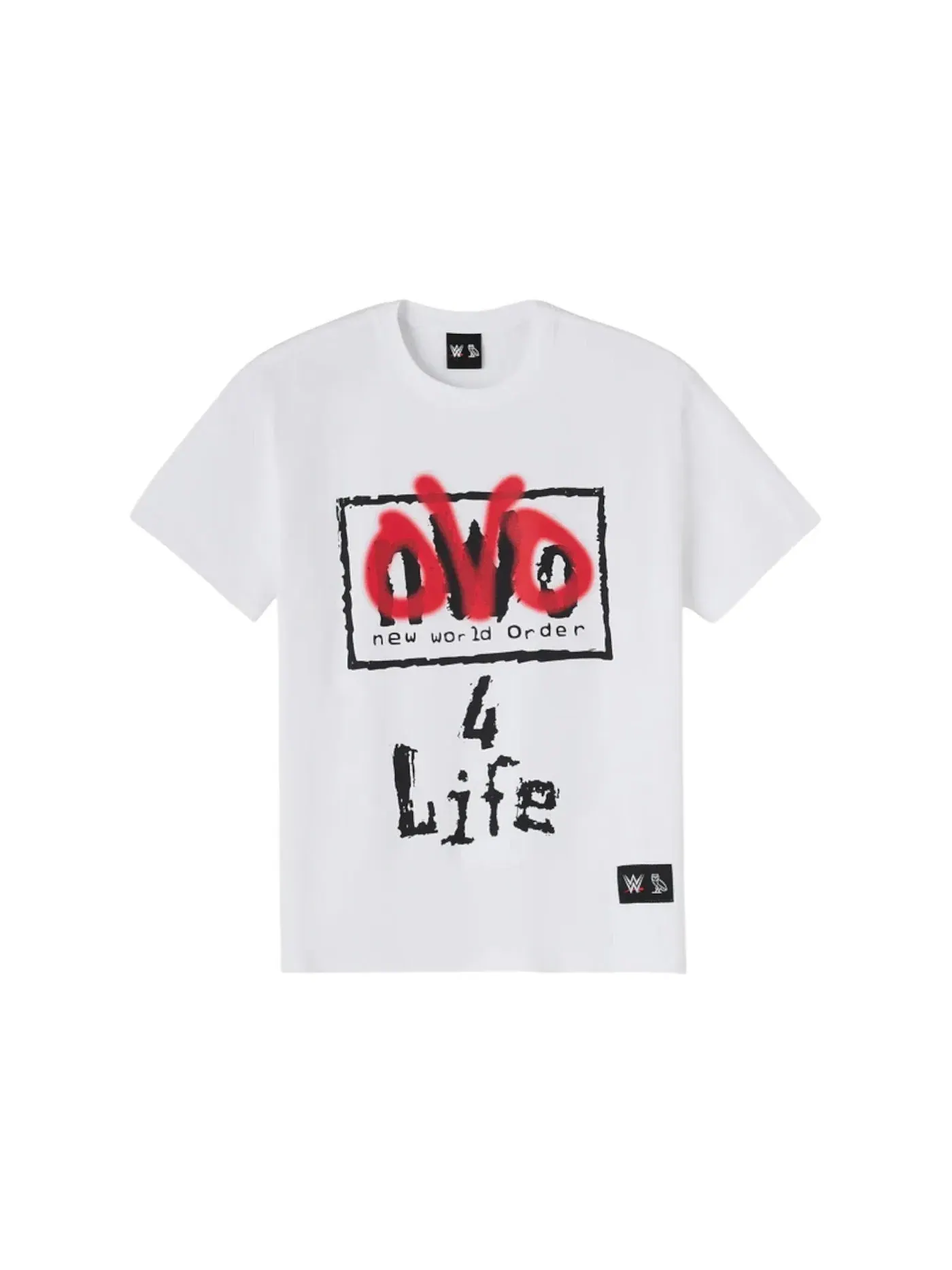 Мужская футболка с принтом OVO 4 Life Tee OVO — изображение 1 из 2, белый