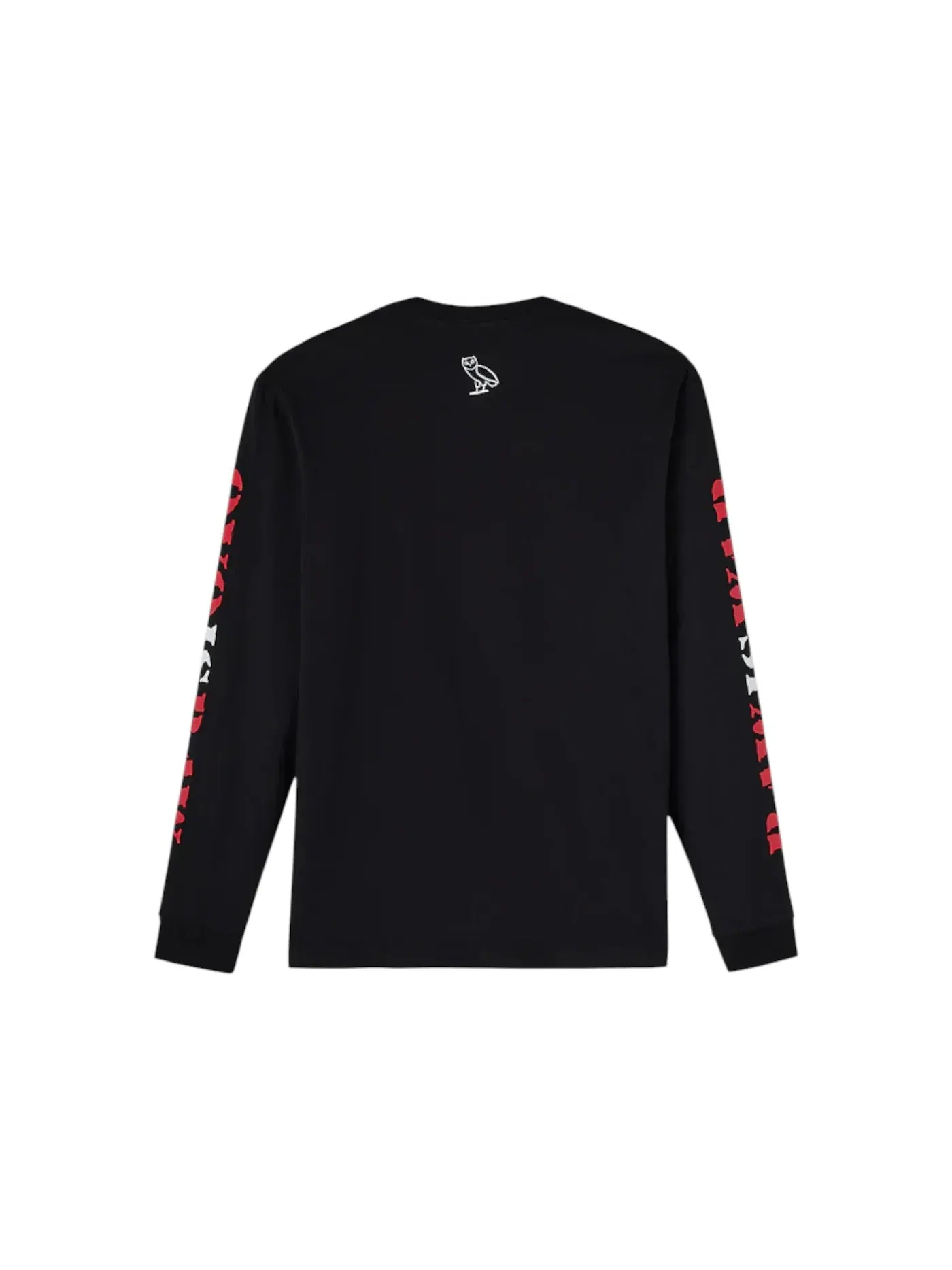 Мужская футболка с длинным рукавом OVO x WWE Raw is War Tee OVO — изображение 2 из 2, черный