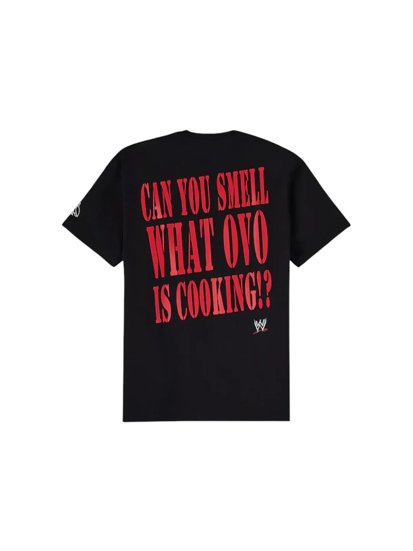 Мужская футболка OVO x WWE The Rock Tee — изображение 2 из 2, черный