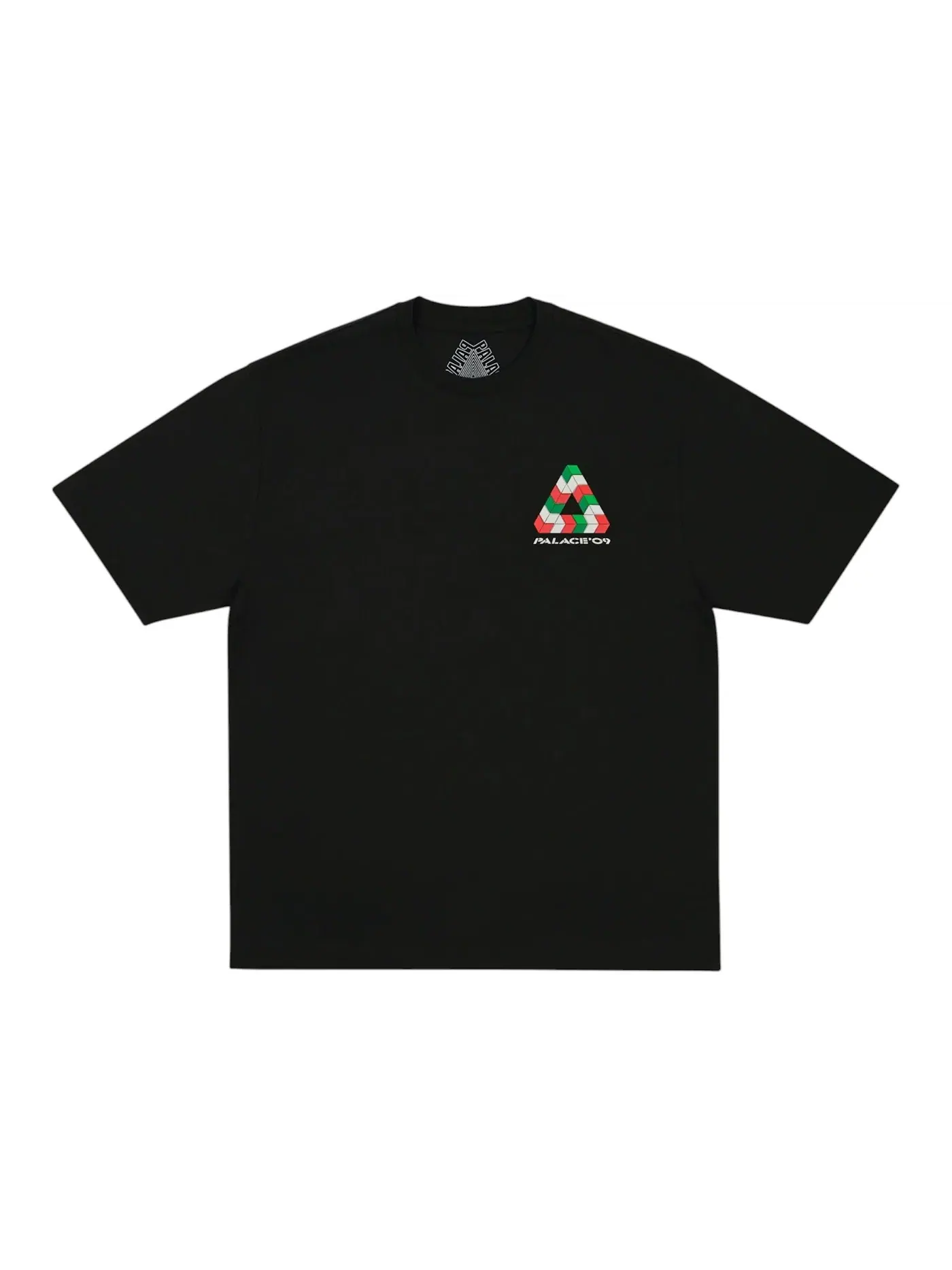 Мужская футболка с принтом Palace Tri-Ferg — изображение 2 из 2, черный