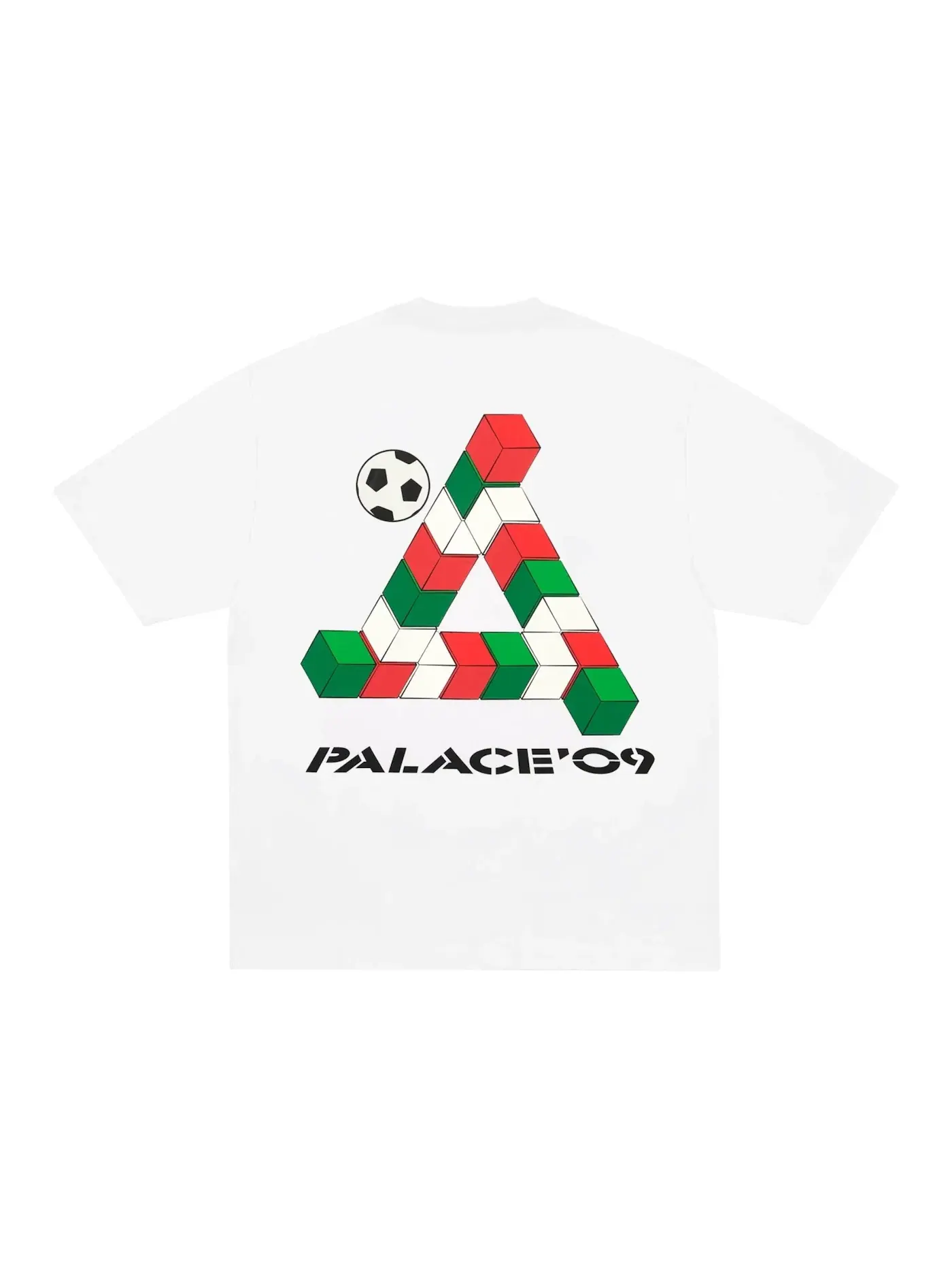 Мужская футболка с принтом Palace T-Shirt — изображение 1 из 2, белый
