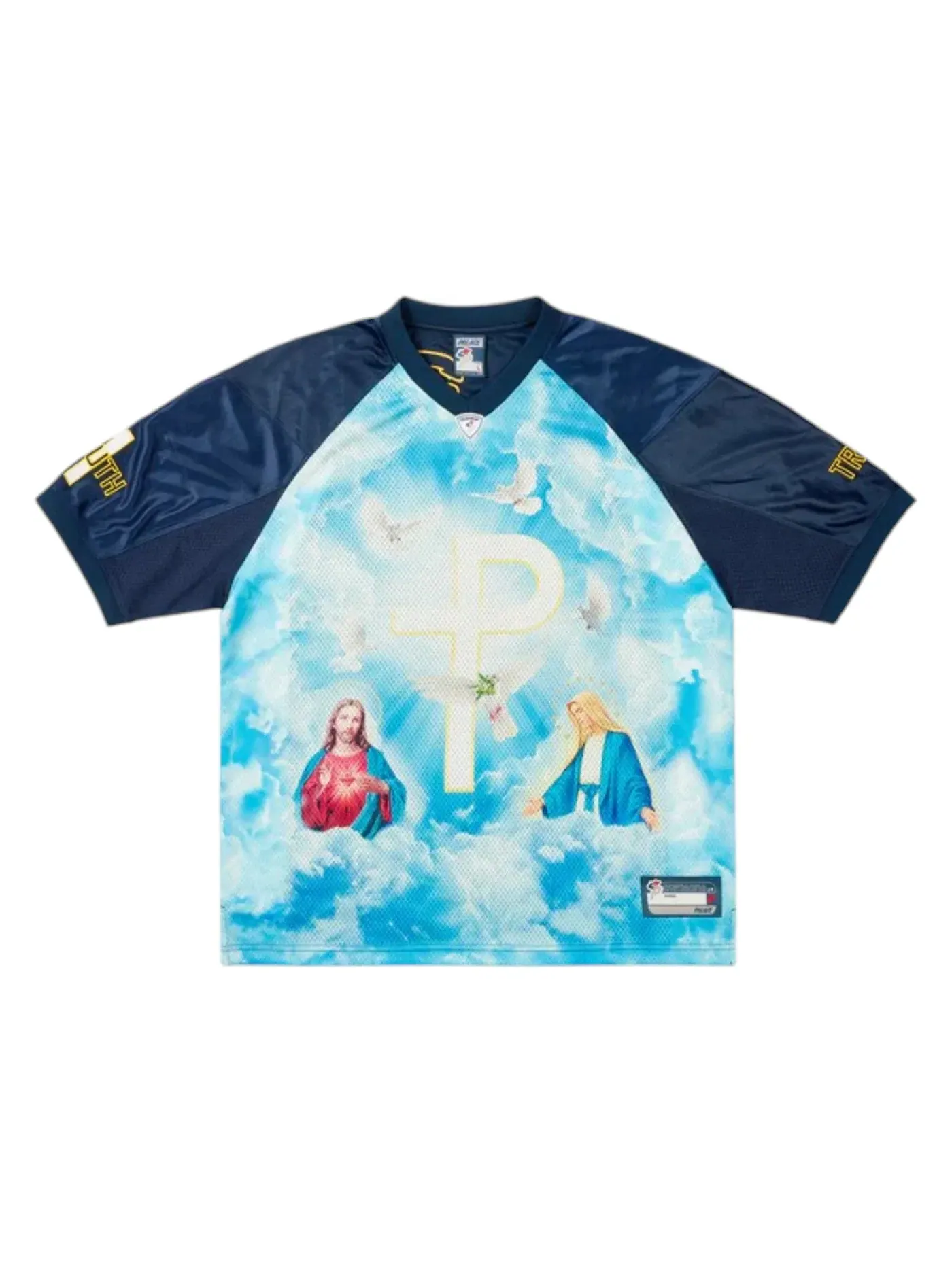 Мужская джерси с принтом Palace 1 Truth Jersey — изображение 1 из 2, темно-синий