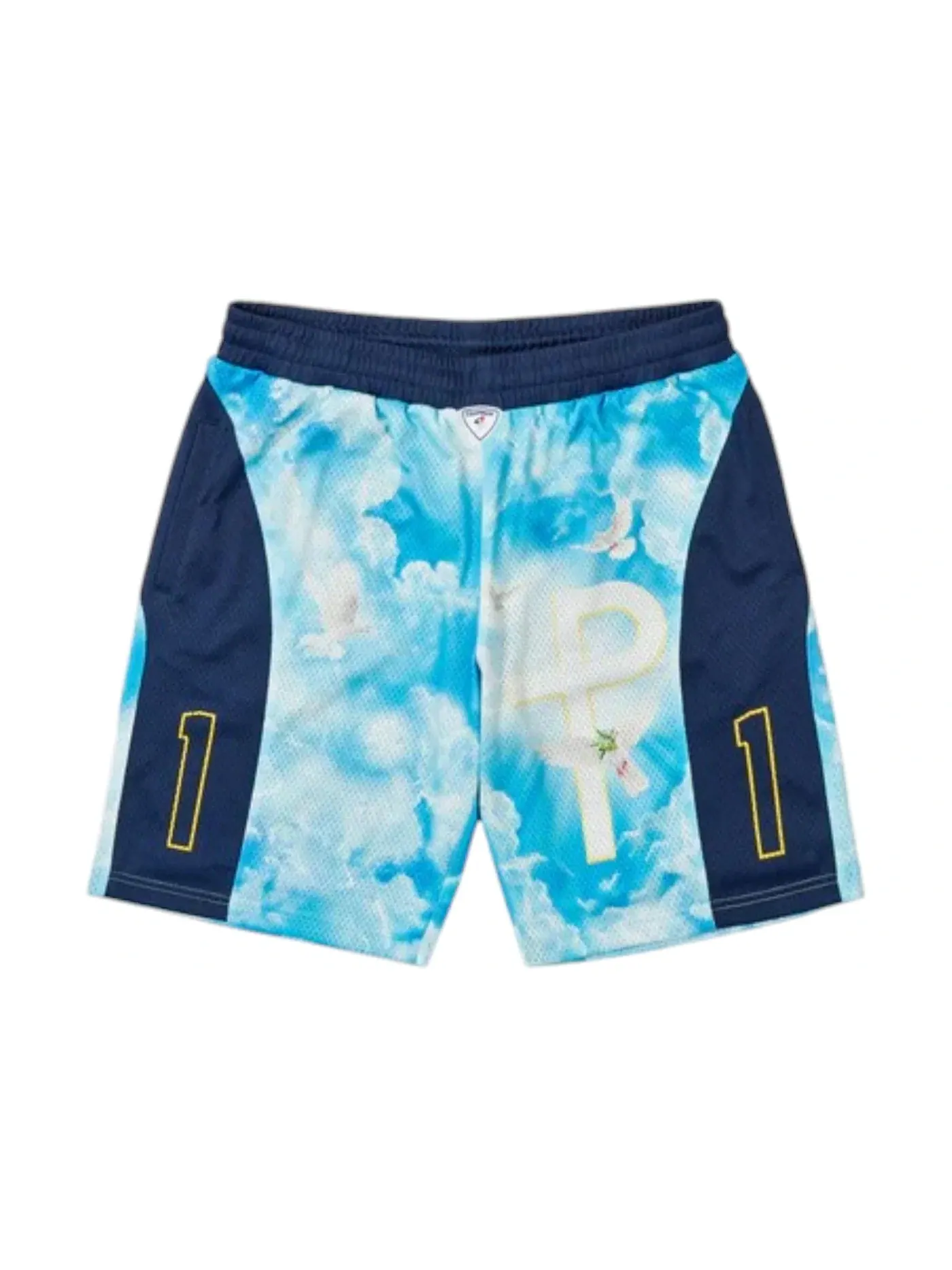 Мужские шорты с принтом Palace Short — изображение 1 из 2, темно-синий