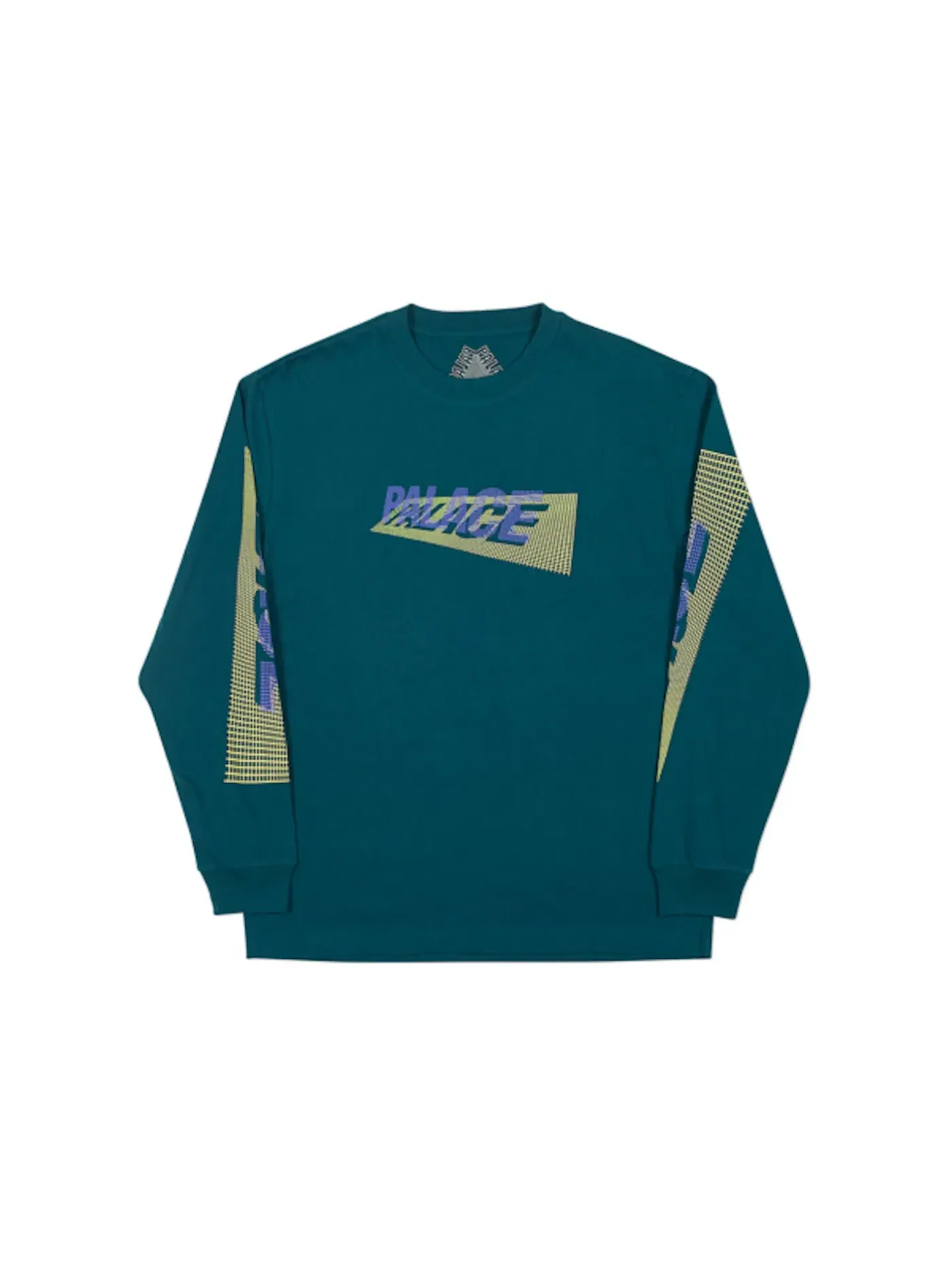 Мужская футболка с длинным рукавом Palace Longsleeve — изображение 1 из 1, зеленый