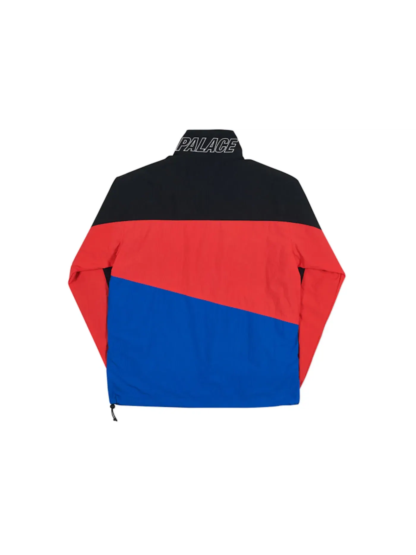 Мужская куртка-ветровка с принтом Palace, 3-Track Shell Top — изображение 2 из 2, черный//синий
