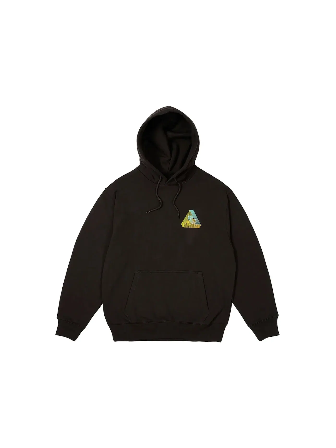 Мужская худи с принтом Palace Hood — изображение 2 из 2, черный