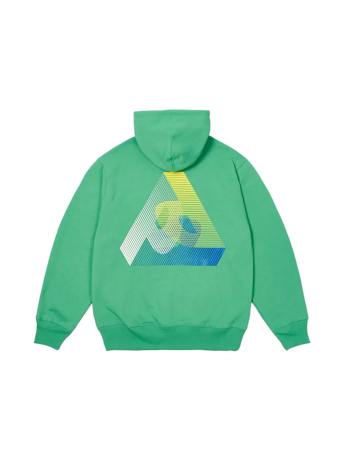 Мужская куртка с принтом Palace Hood — изображение 1 из 2, зеленый