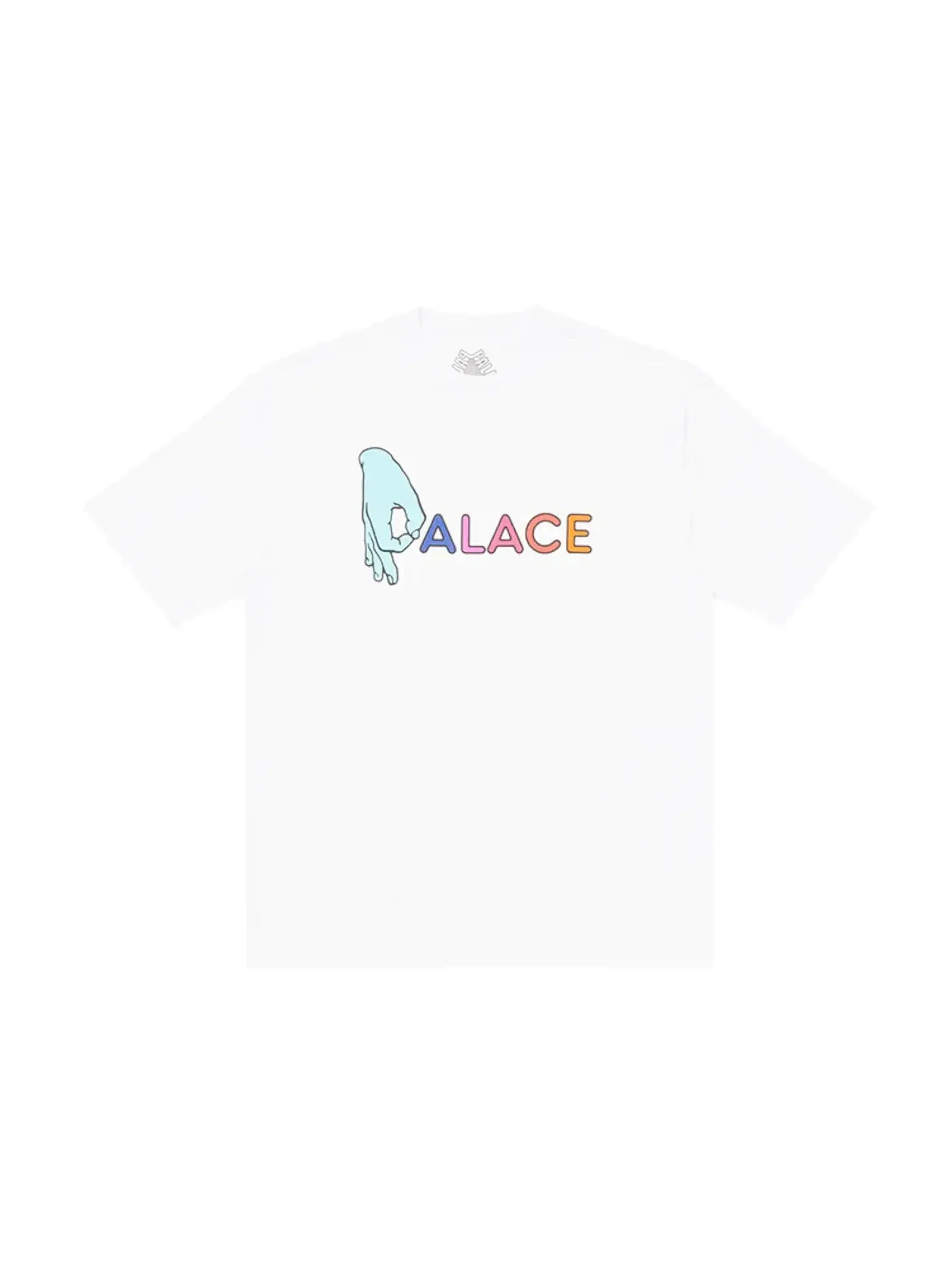 Мужская футболка с принтом Palace A-Ok T-Shirt — изображение 1 из 1, белый