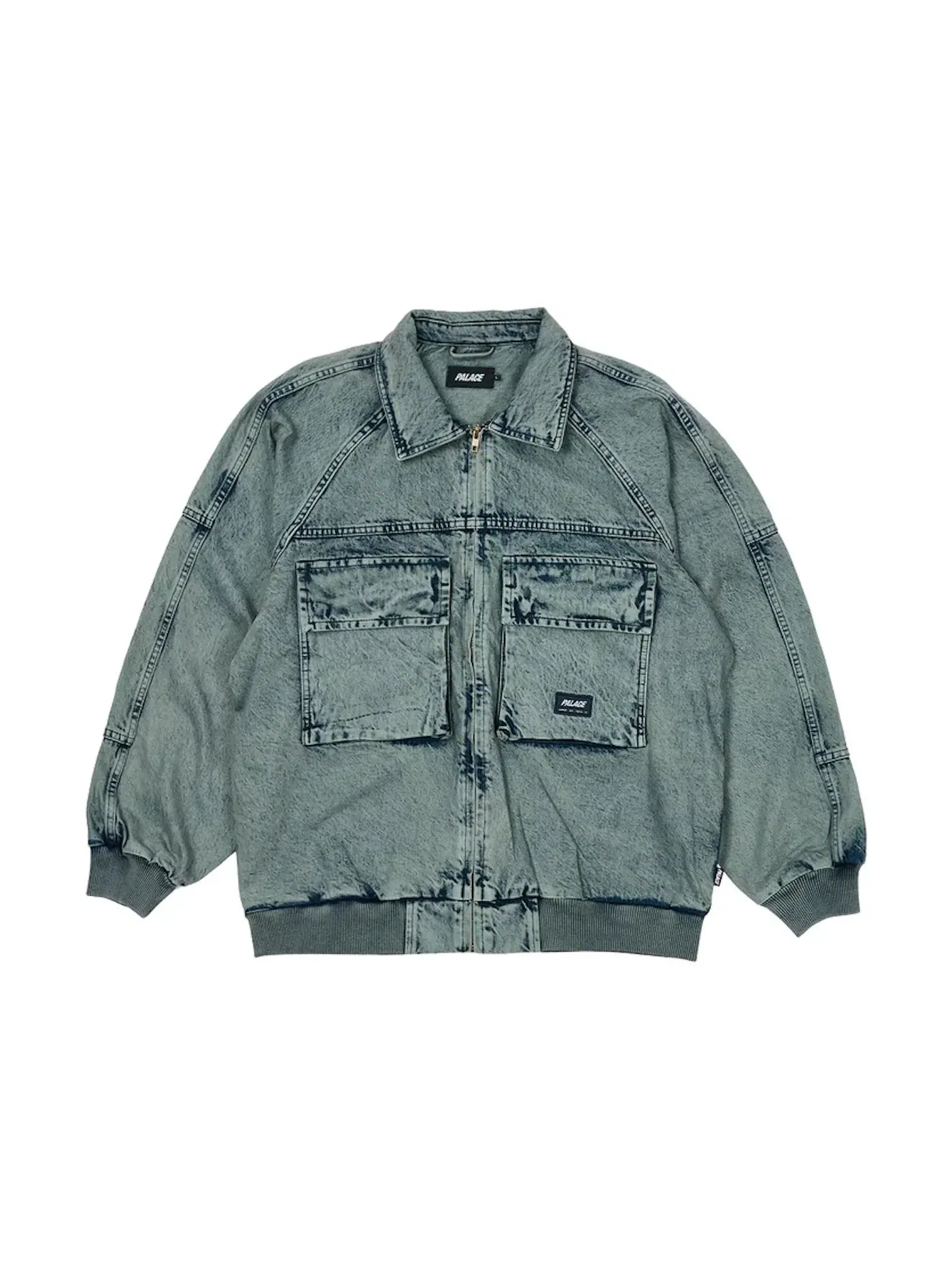Мужская куртка с принтом Palace Jacket — изображение 1 из 2, черный