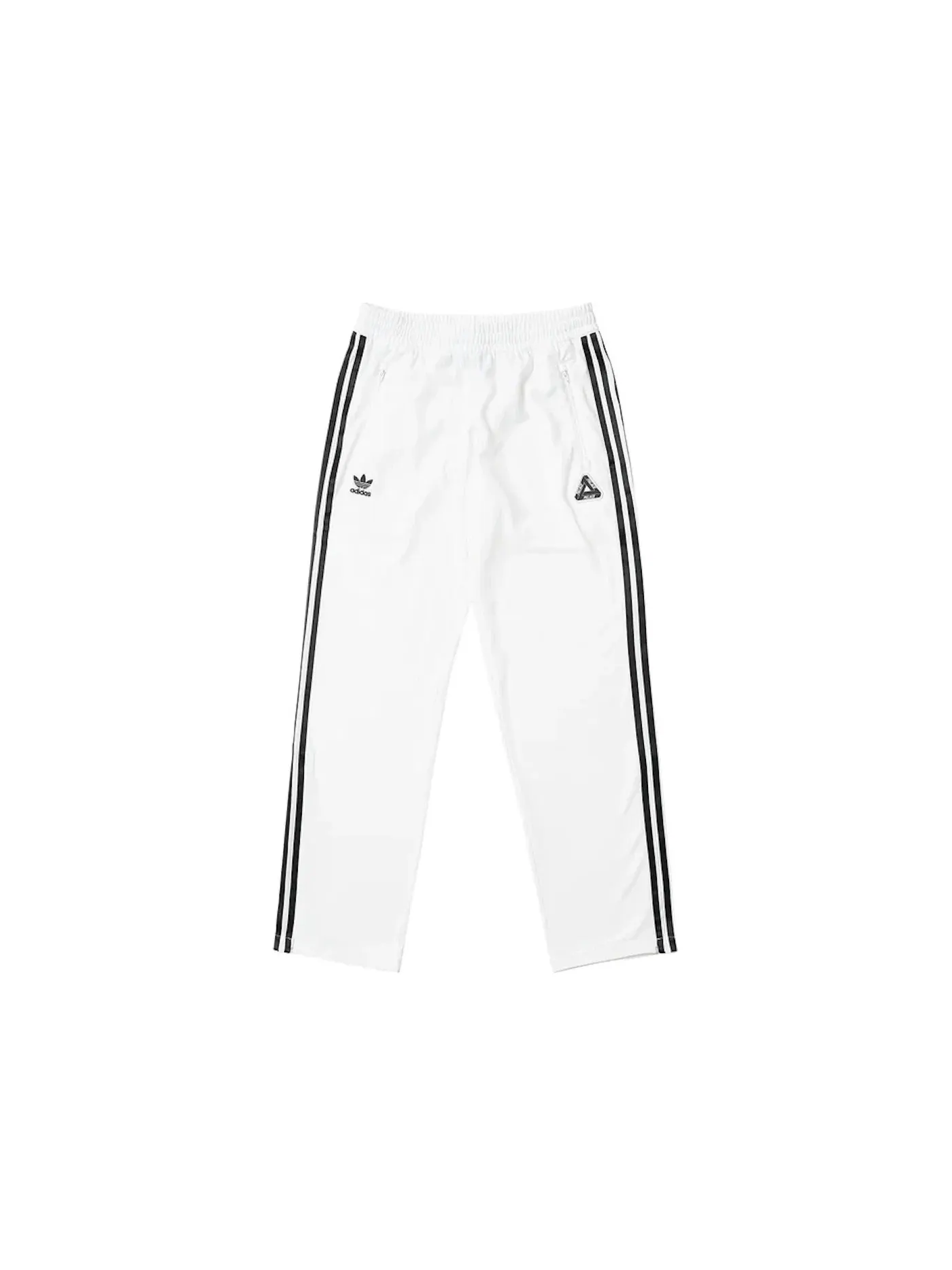 Мужские спортивные штаны с лампасами Palace Adidas Firebird Track Pant — изображение 1 из 3, белый