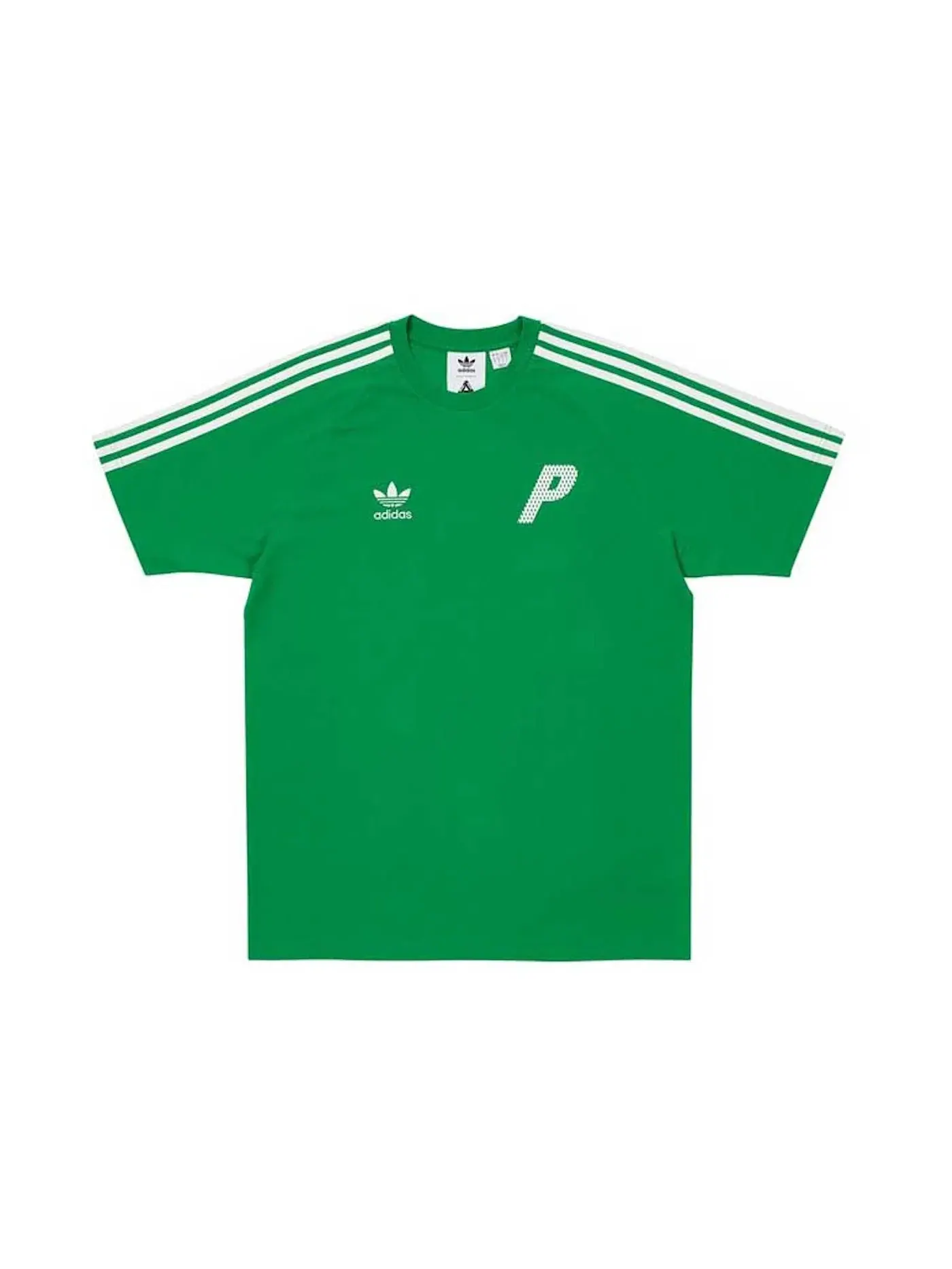 Мужская футболка с принтом Palace Adidas Stan Smith T-shirt Palace — изображение 2 из 2, зеленый