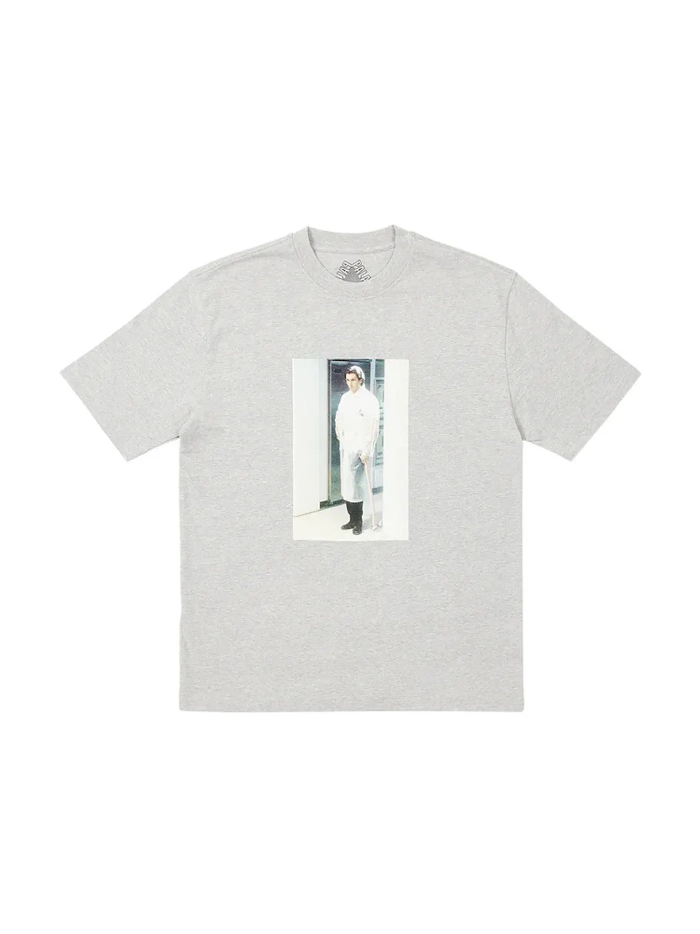 Мужская футболка с принтом T-shirt Palace — изображение 1 из 1, серый