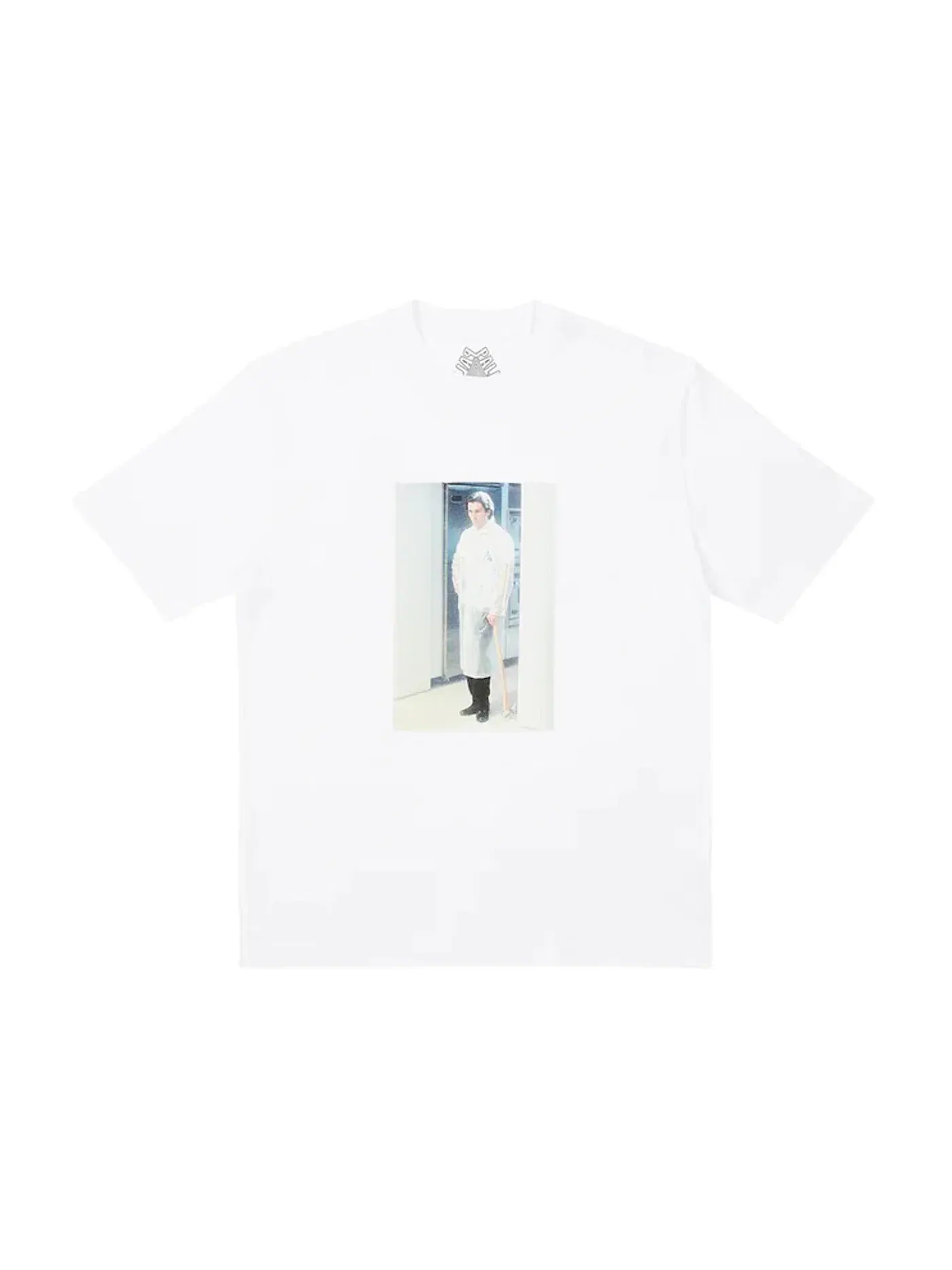 Мужская футболка с принтом Palace American Psycho T-shirt — изображение 1 из 1, белый
