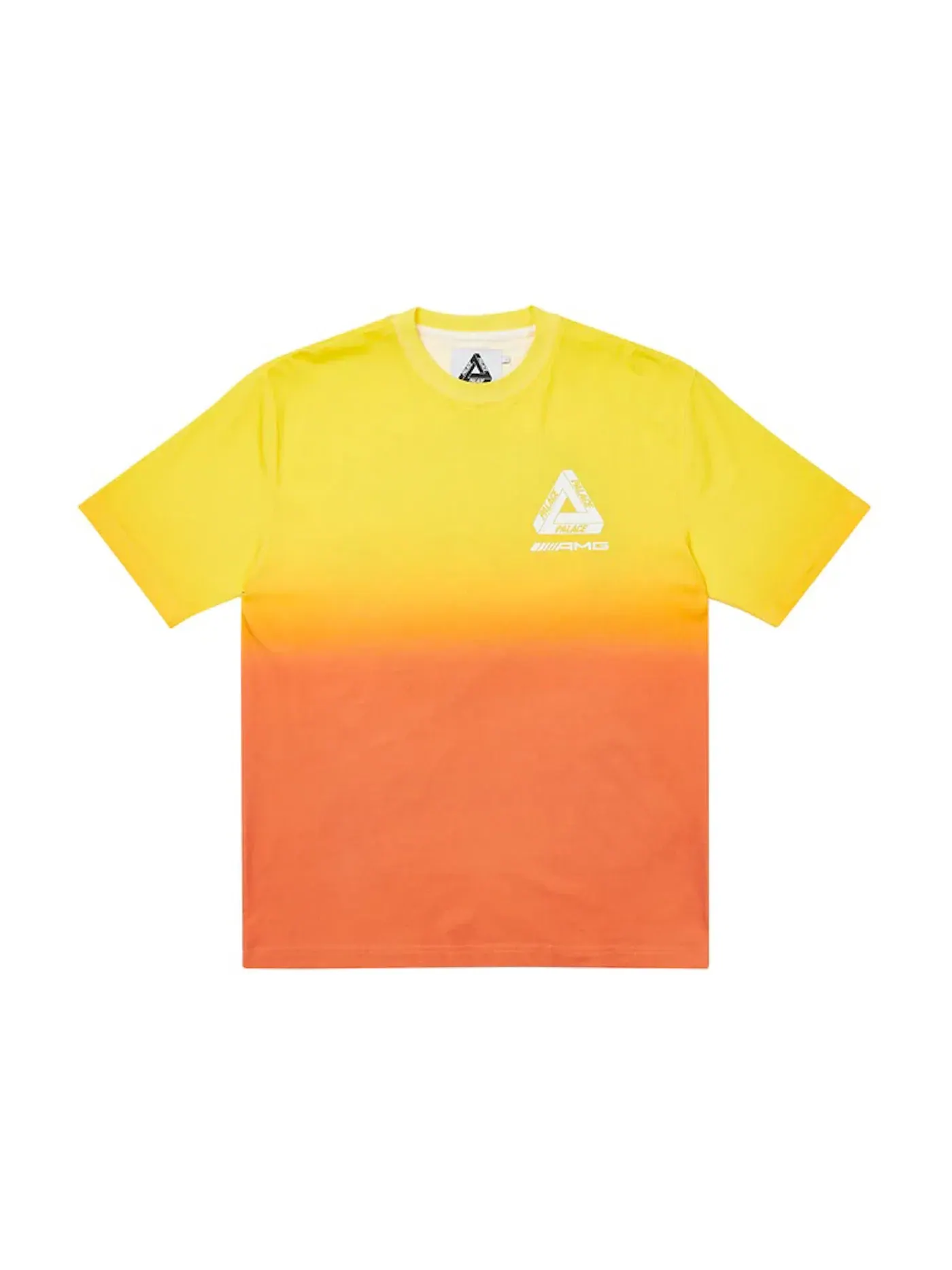 Мужская футболка с принтом Palace AMG 2.0 Log Angeles T-shirt — изображение 2 из 2, желтый/оранжевый