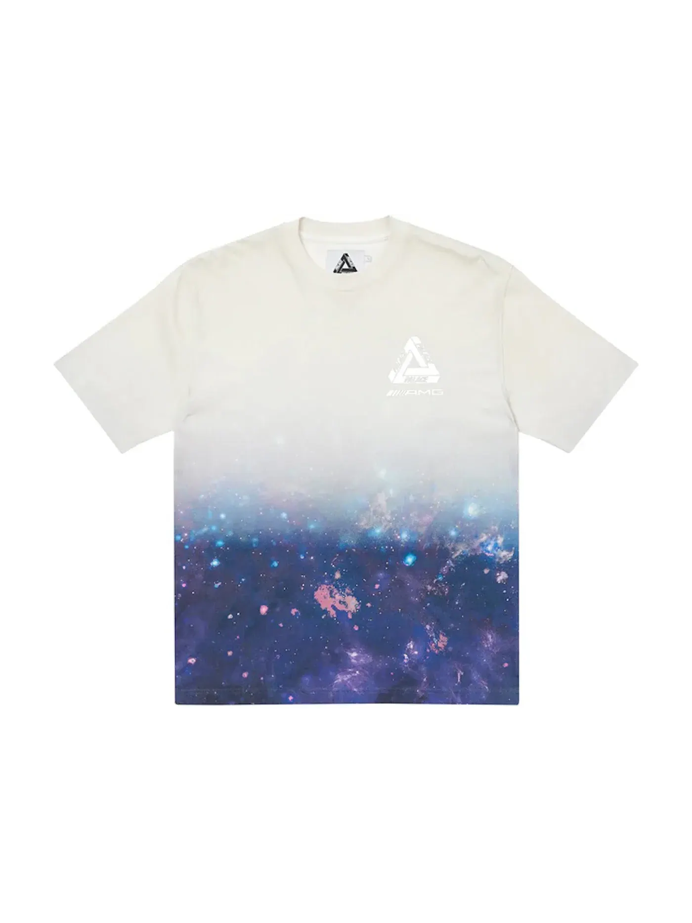 Мужская футболка с принтом Palace AMG 2.0 Tokyo T-shirt Palace — изображение 2 из 2, бежевый/синий