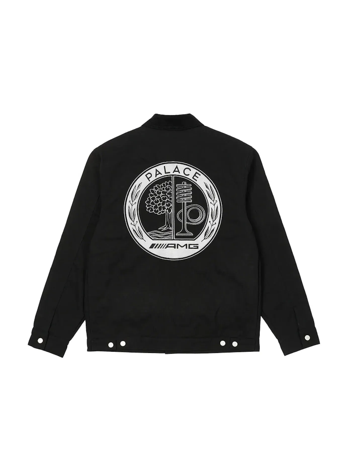 Мужская куртка Palace AMG 2.0 Work Jacket — изображение 2 из 2, черный