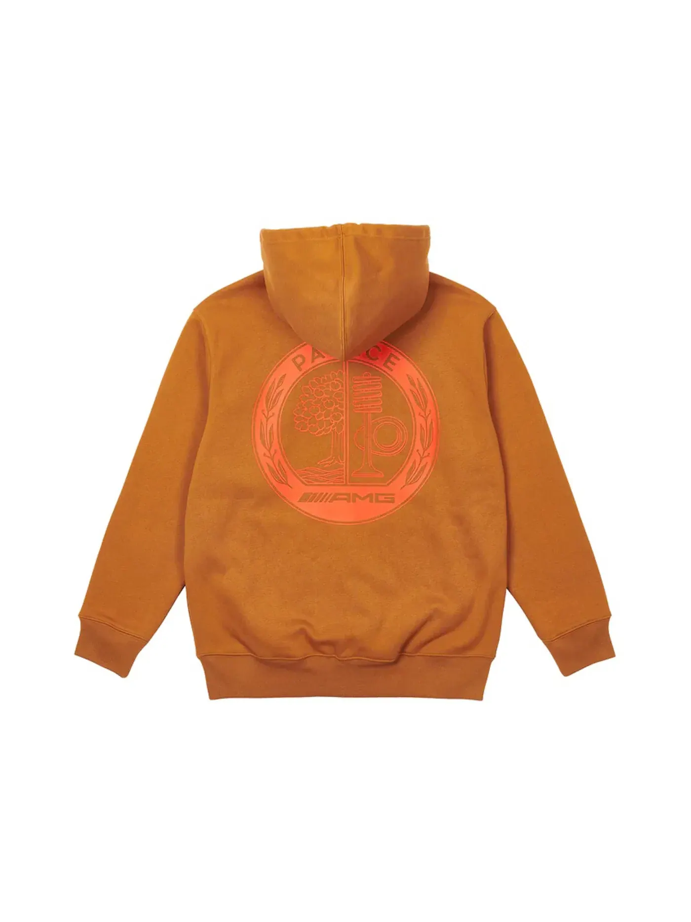 Мужская худи с молнией Palace AMG 2.0 Zip Hood — изображение 1 из 2, карамель
