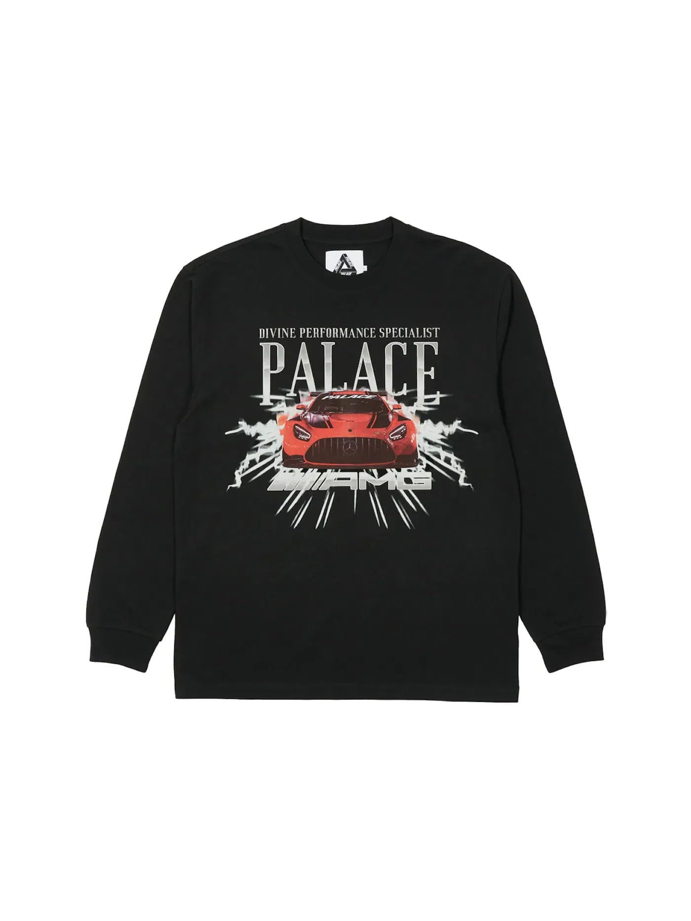 Мужская футболка с длинным рукавом Palace Longsleeve — изображение 1 из 1, черный