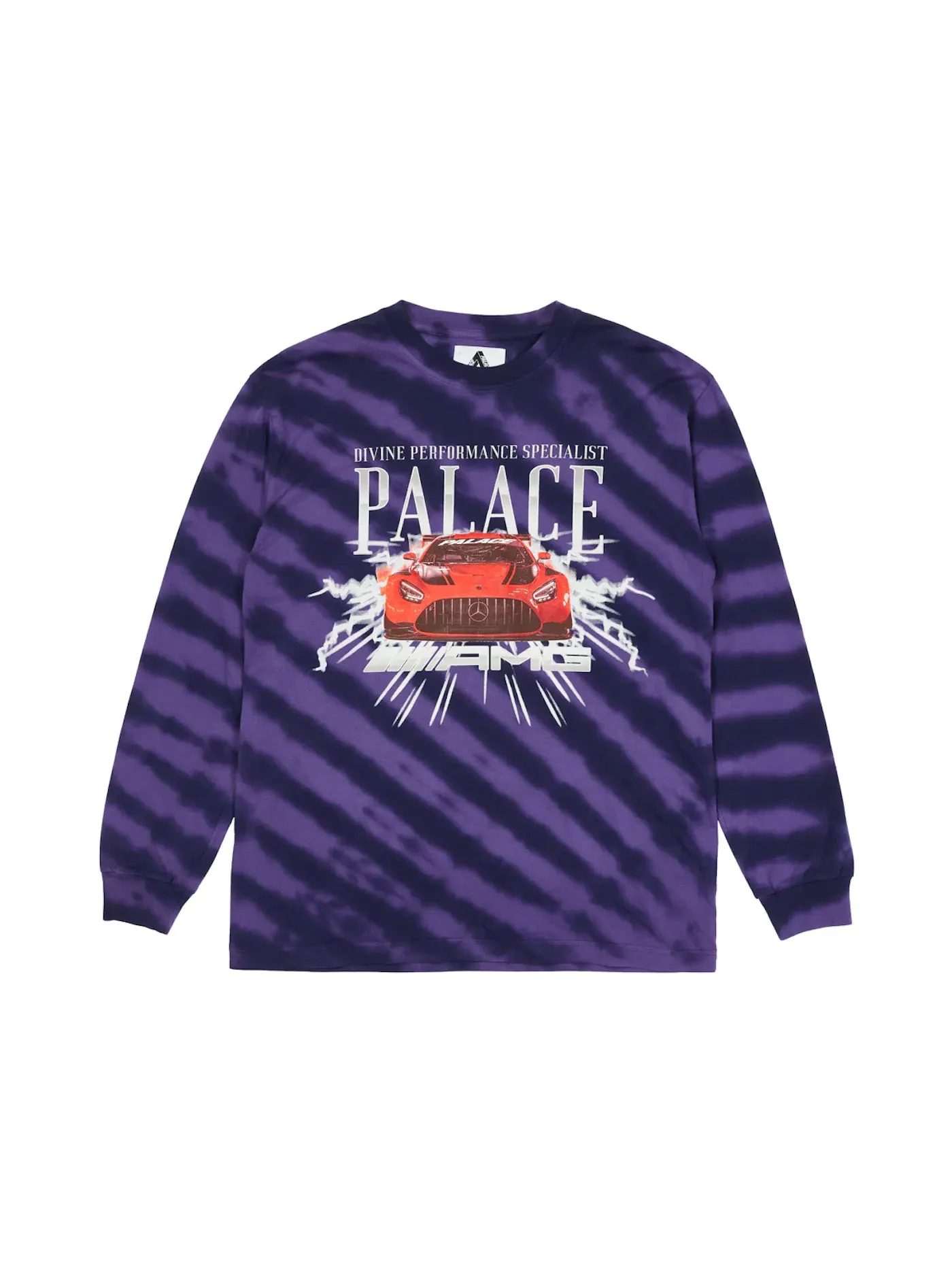 Мужская футболка с длинным рукавом Palace AMG Longsleeve — изображение 1 из 2, фиолетовый