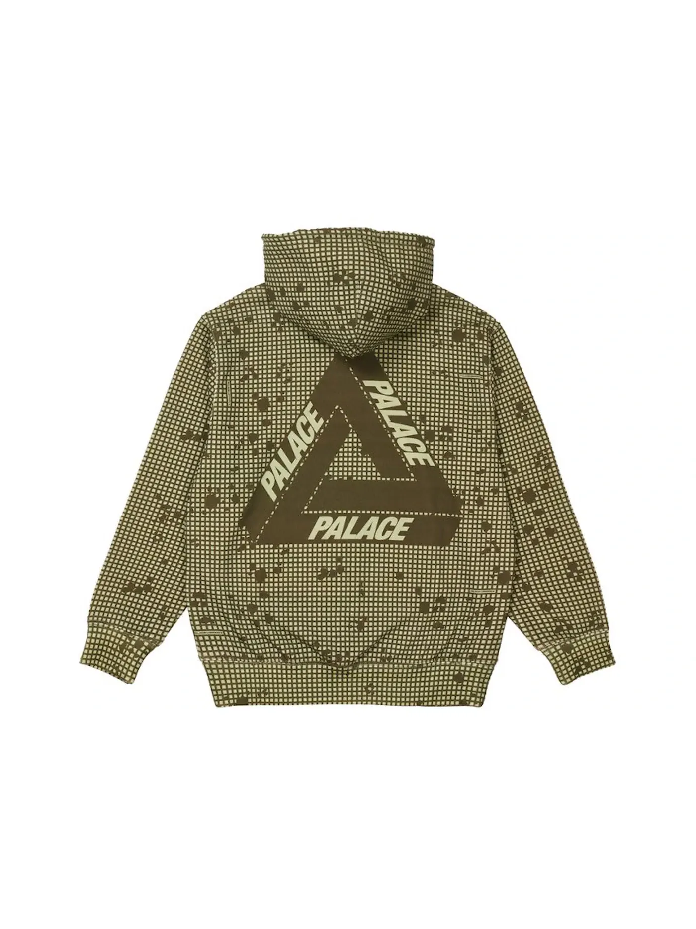 Мужской худи с капюшоном Palace Hood — изображение 1 из 2, оливковый