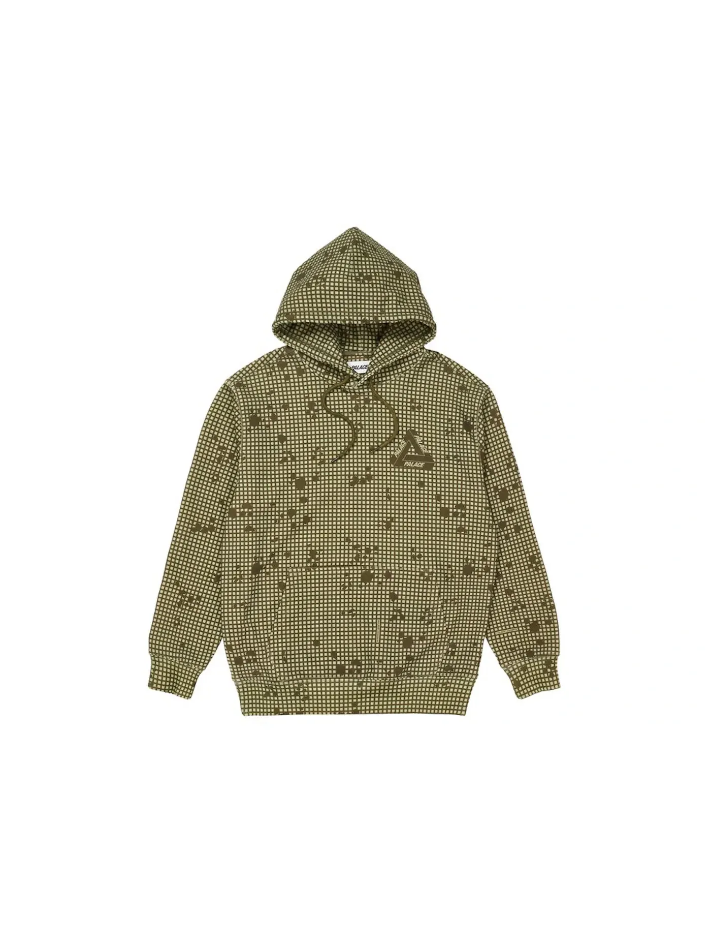 Мужской худи с капюшоном Palace Hood — изображение 2 из 2, оливковый