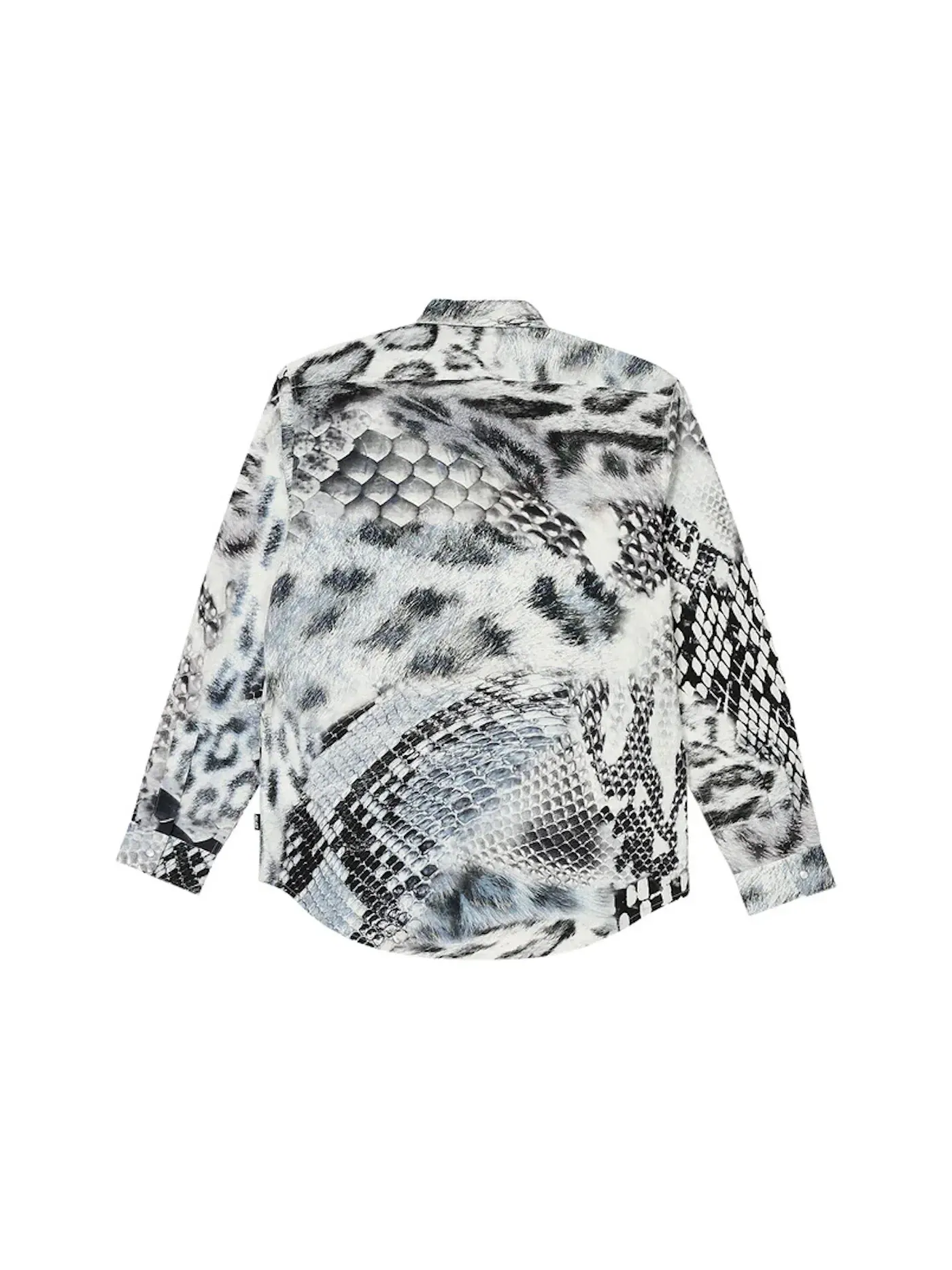Мужская рубашка с принтом Palace Shirt — изображение 2 из 2, серый