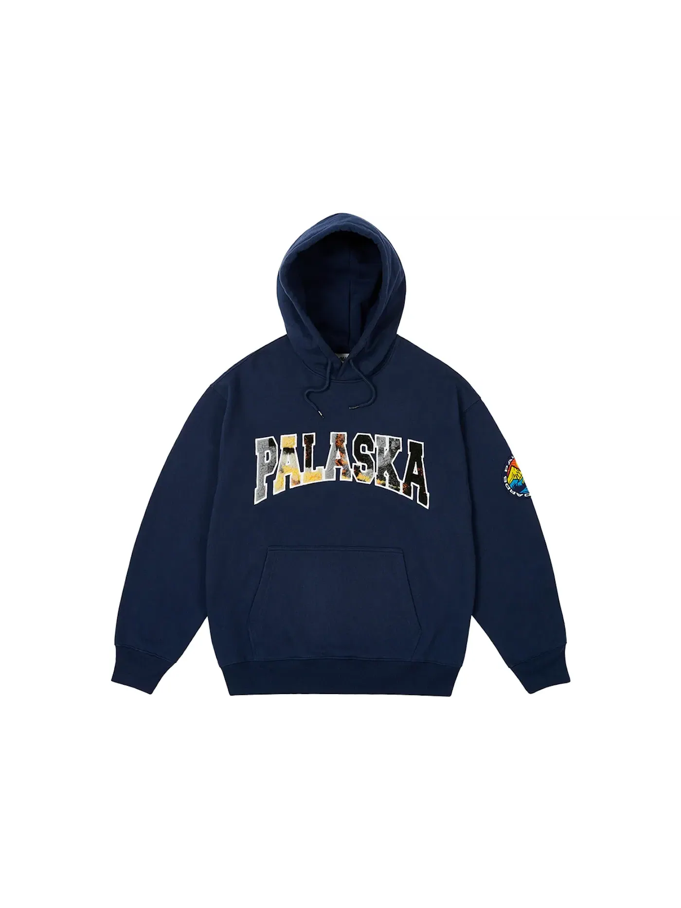 Мужская худи Palace Hood — изображение 1 из 3, темно-синий