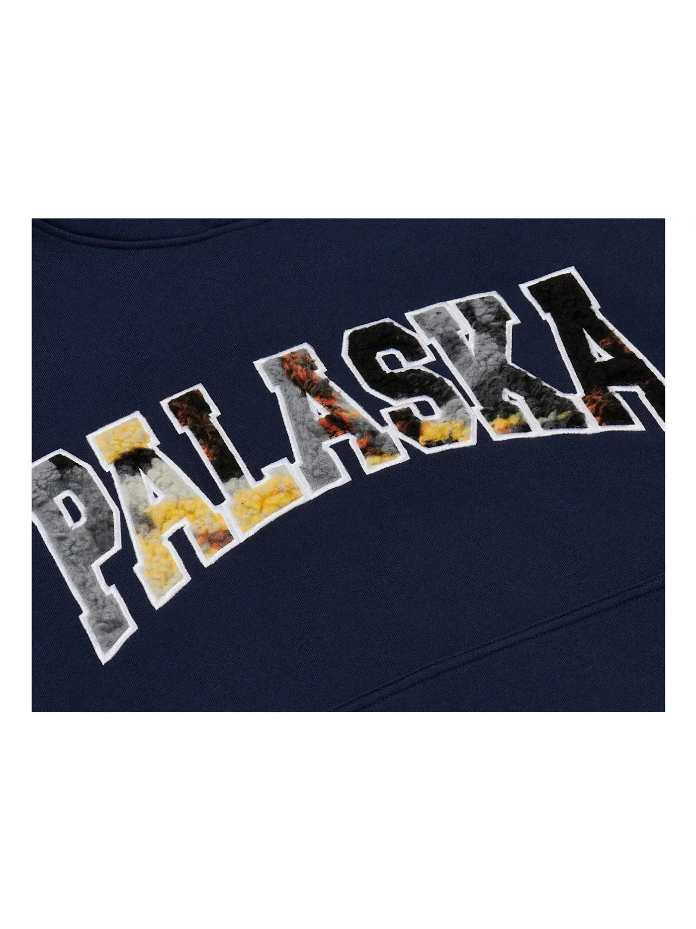 Мужская худи Palace Hood — изображение 2 из 3, темно-синий