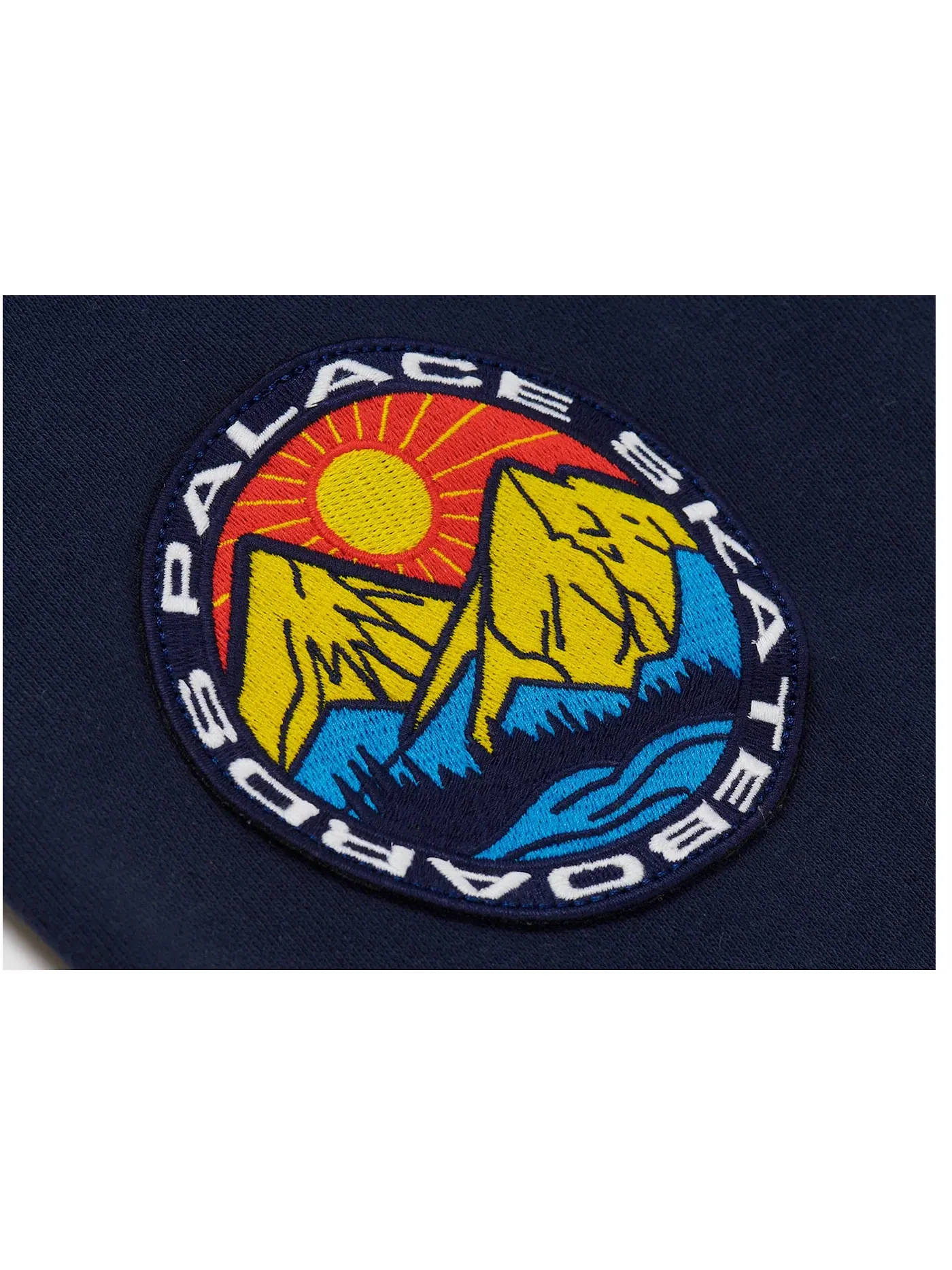 Мужская худи Palace Hood — изображение 3 из 3, темно-синий