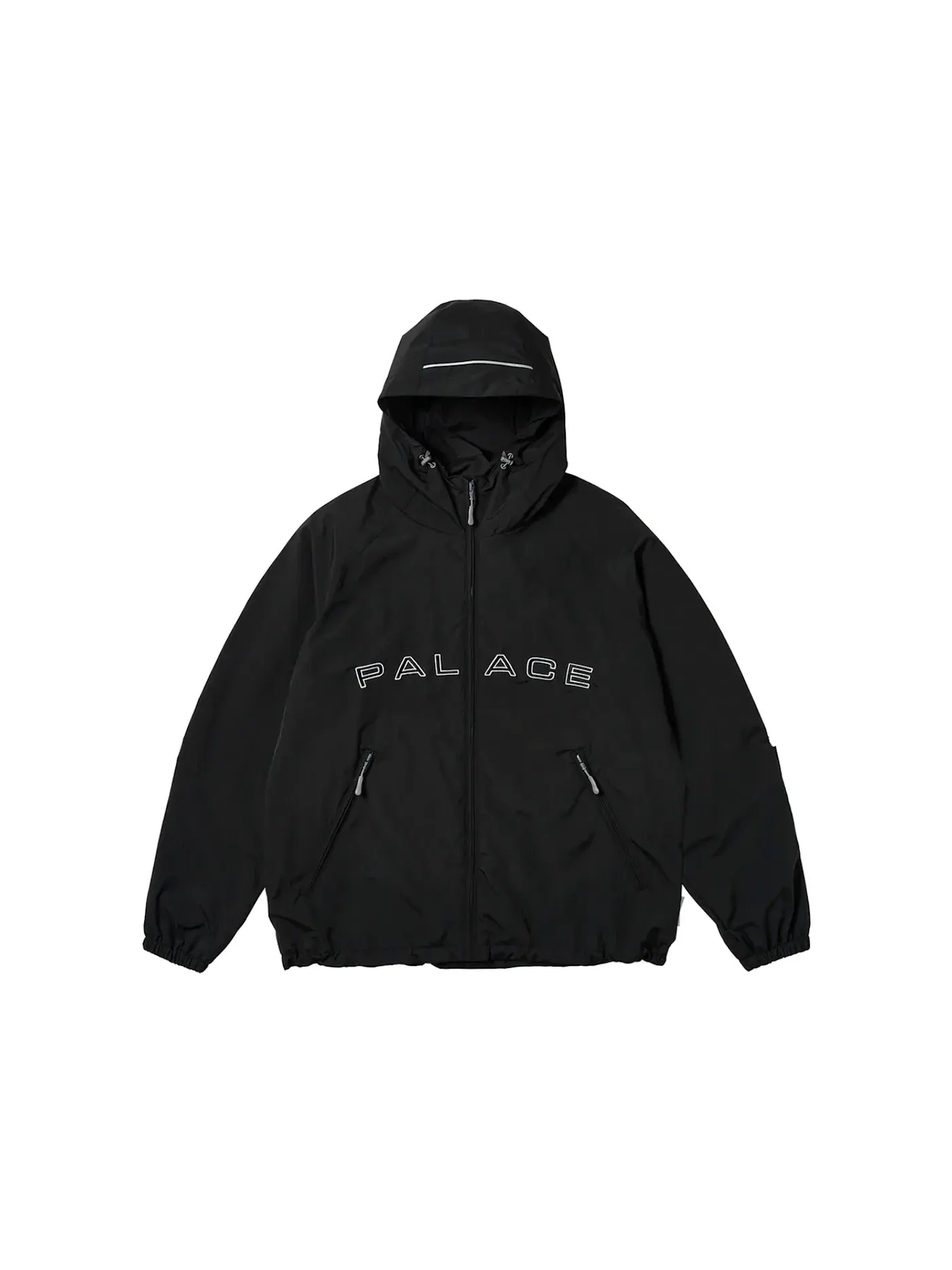 Мужская куртка с капюшоном Palace Arc Shell Hooded Jacket — изображение 1 из 3, черный