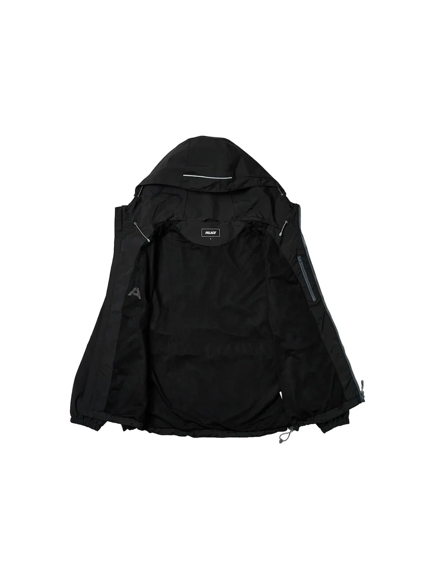 Мужская куртка с капюшоном Palace Arc Shell Hooded Jacket — изображение 2 из 3, черный
