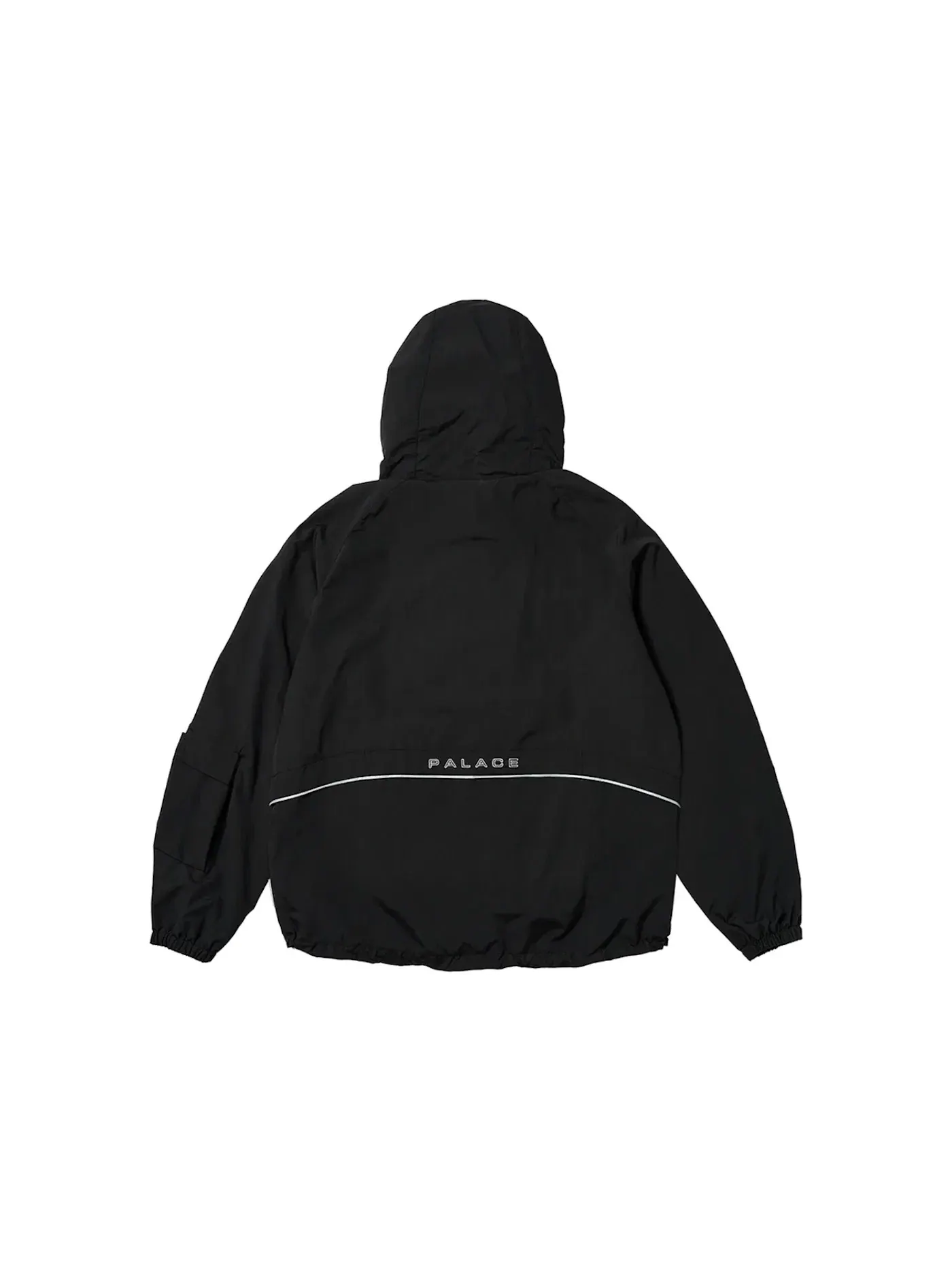 Мужская куртка с капюшоном Palace Arc Shell Hooded Jacket — изображение 3 из 3, черный