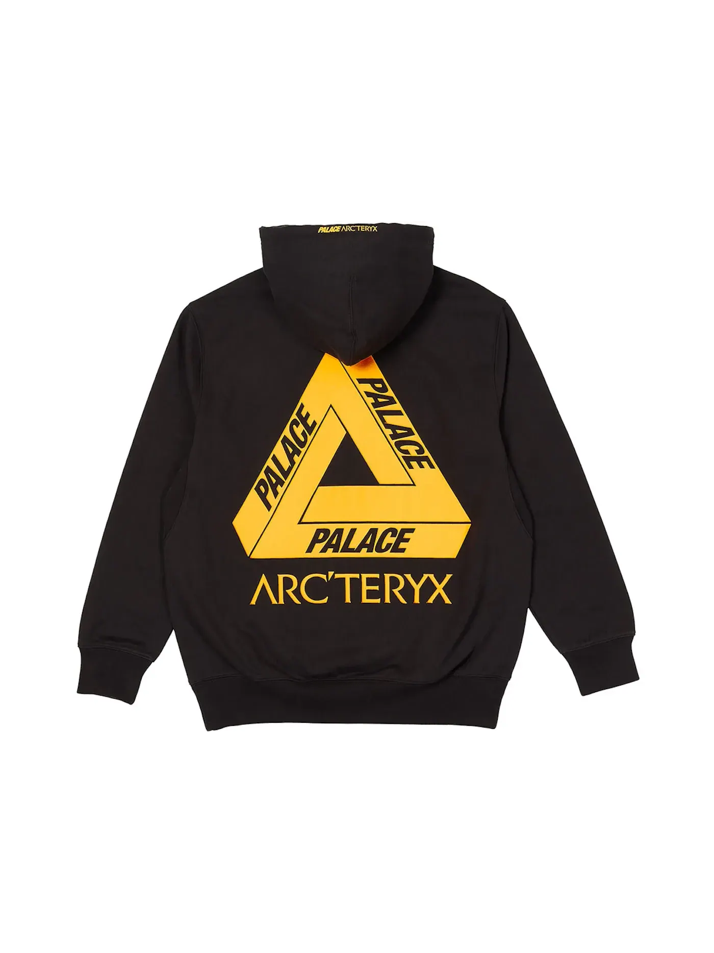 Мужская худи с принтом Palace Arc'teryx Hood — изображение 1 из 2, черный