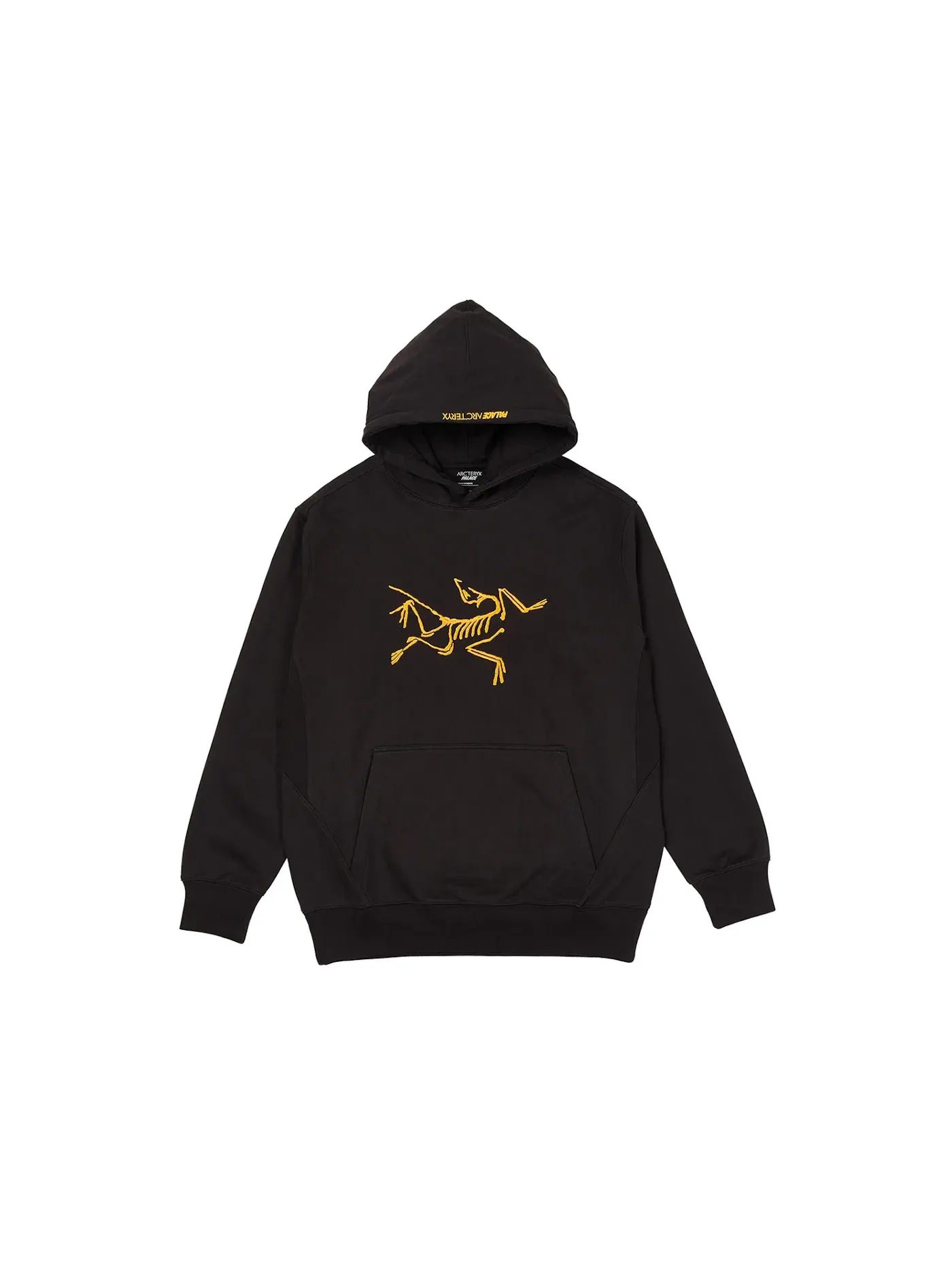 Мужская худи с принтом Palace Arc'teryx Hood — изображение 2 из 2, черный
