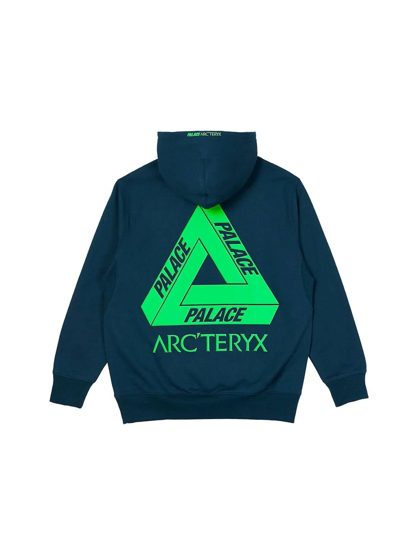 Мужская худи с капюшоном Palace Hood — изображение 1 из 2, бирюзовый