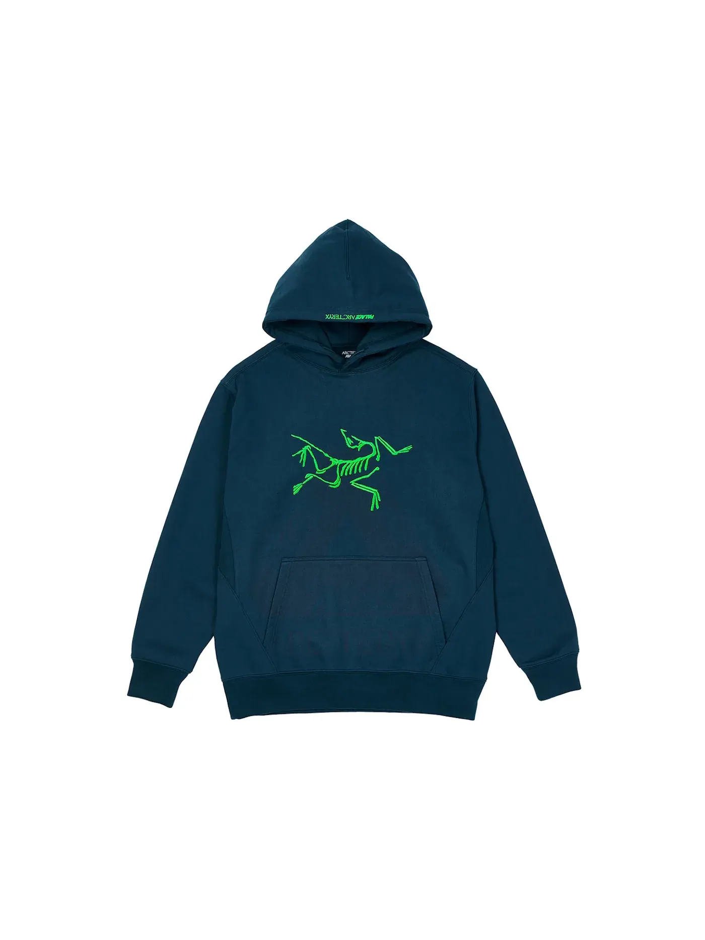 Мужская худи с капюшоном Palace Hood — изображение 2 из 2, бирюзовый