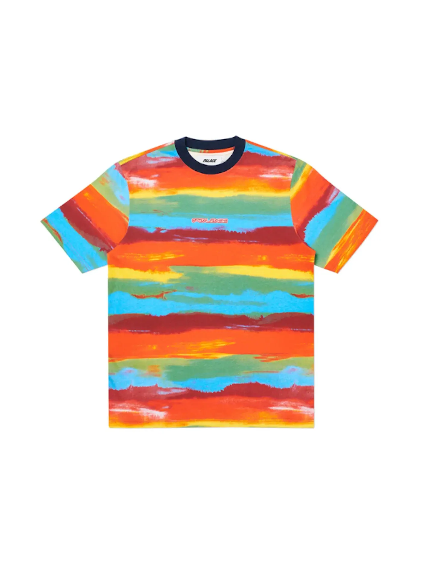 Мужская футболка с принтом Palace T-shirt — изображение 1 из 1, мульти яркий