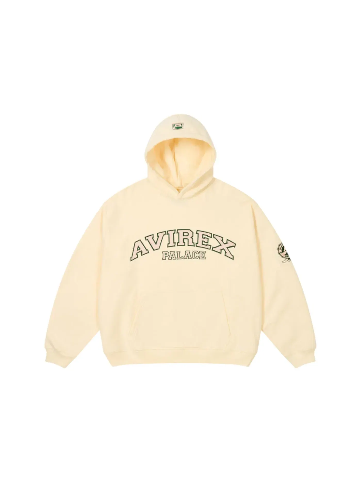 Мужская худи Palace Avirex Hood Off White — изображение 1 из 2
