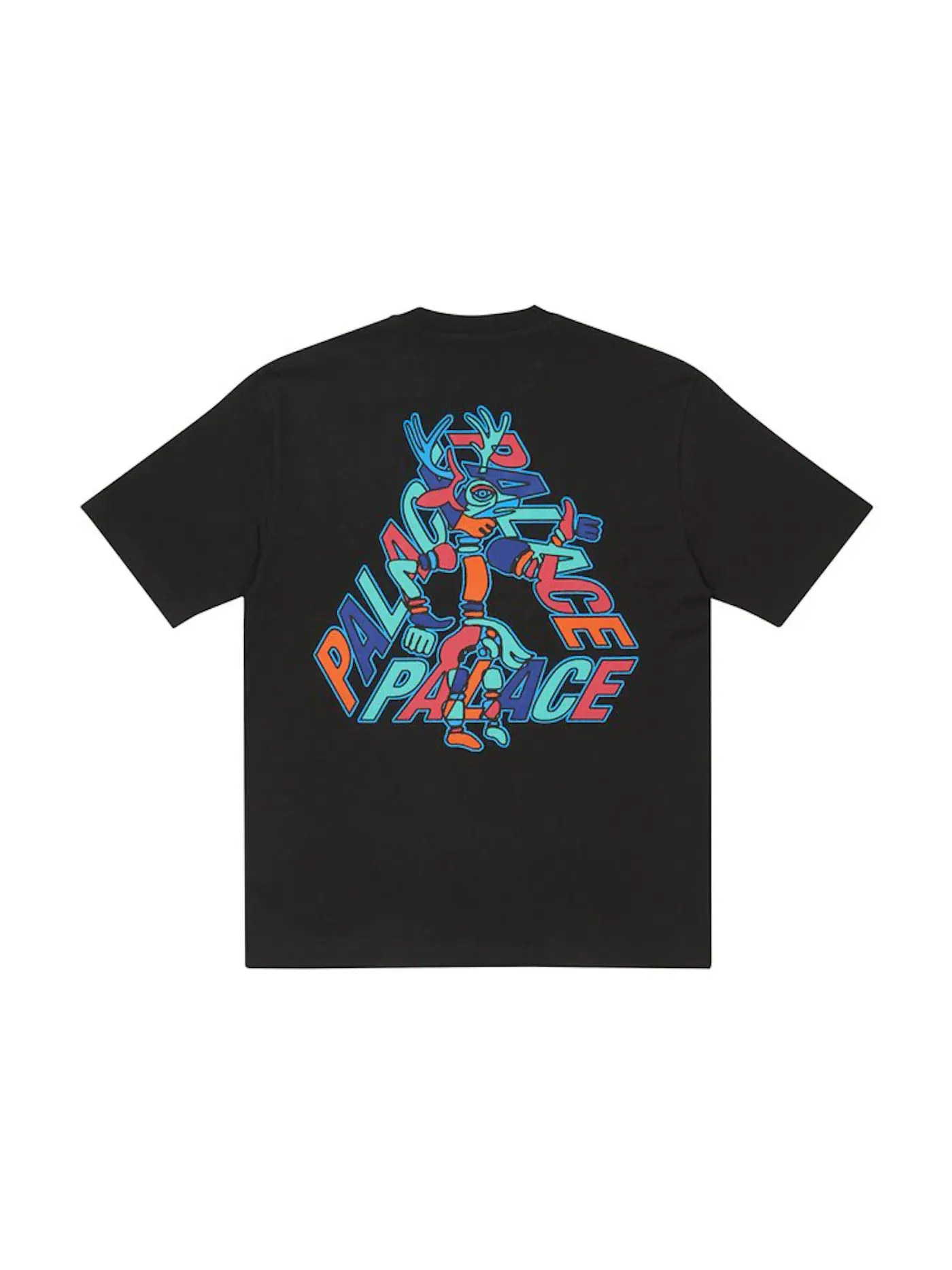 Мужская футболка с принтом Palace B-Sans T-shirt Palace — изображение 1 из 2, черный