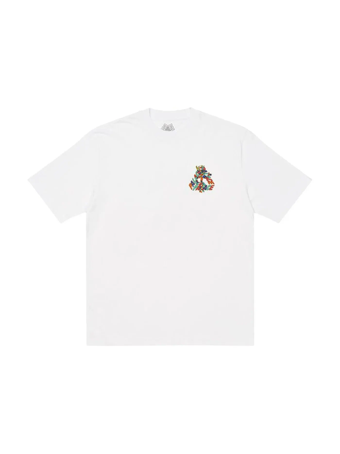 Мужская футболка с принтом Palace T-shirt — изображение 2 из 2, белый