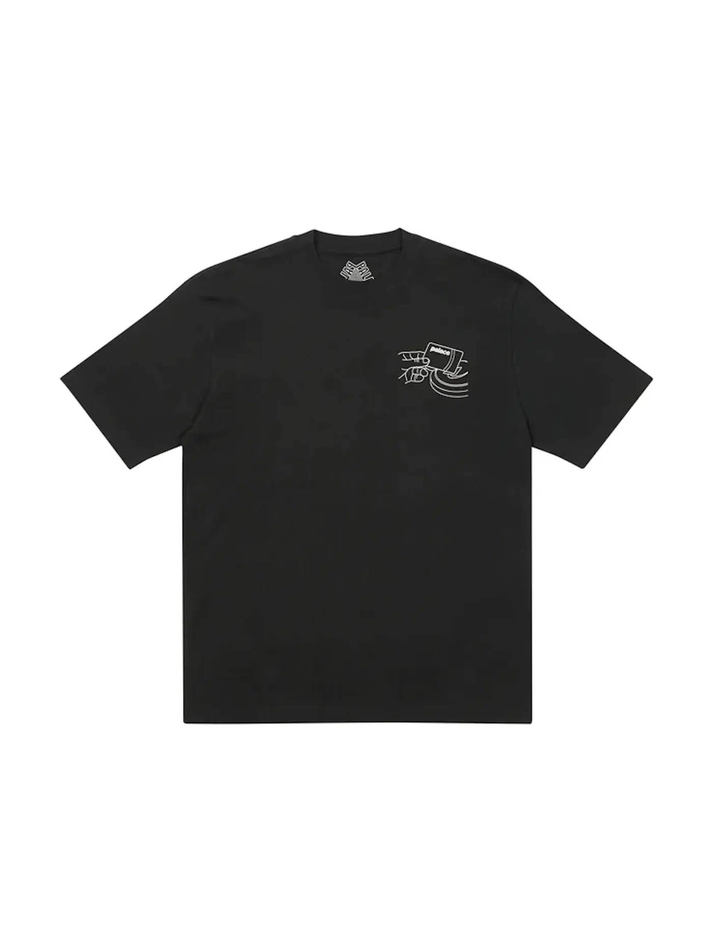 Мужская футболка с принтом Palace Back Of The Bus T-Shirt — изображение 2 из 2, черный