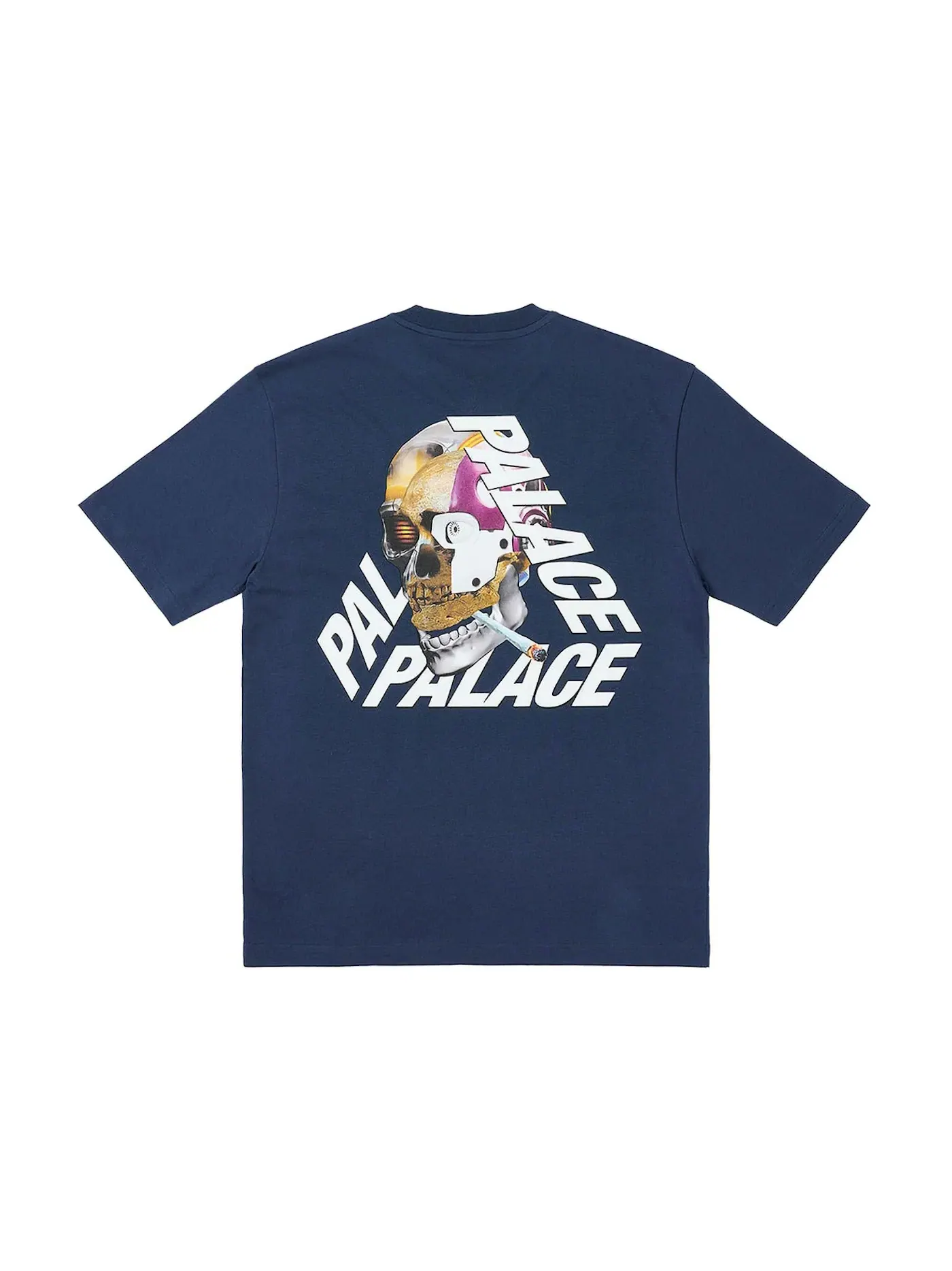 Мужская футболка с принтом Palace P-3 T-Shirt Palace — изображение 1 из 2, темно-синий