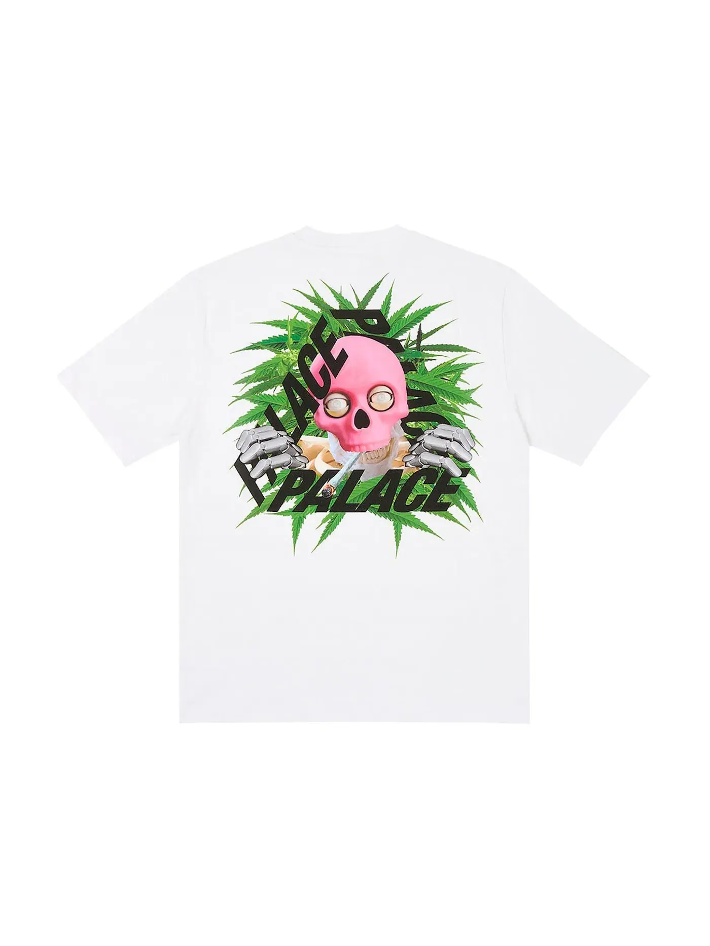 Мужская футболка с принтом Palace Baked P-3 T-Shirt — изображение 1 из 2, белый
