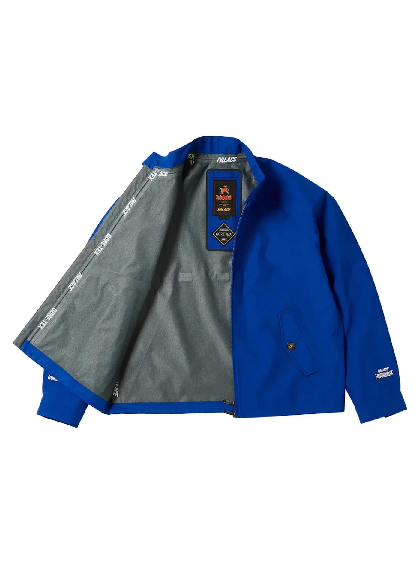 Мужская куртка с водонепроницаемой мембраной Palace Baracuta GORE-TEX G4 Jacket — изображение 2 из 3, синий