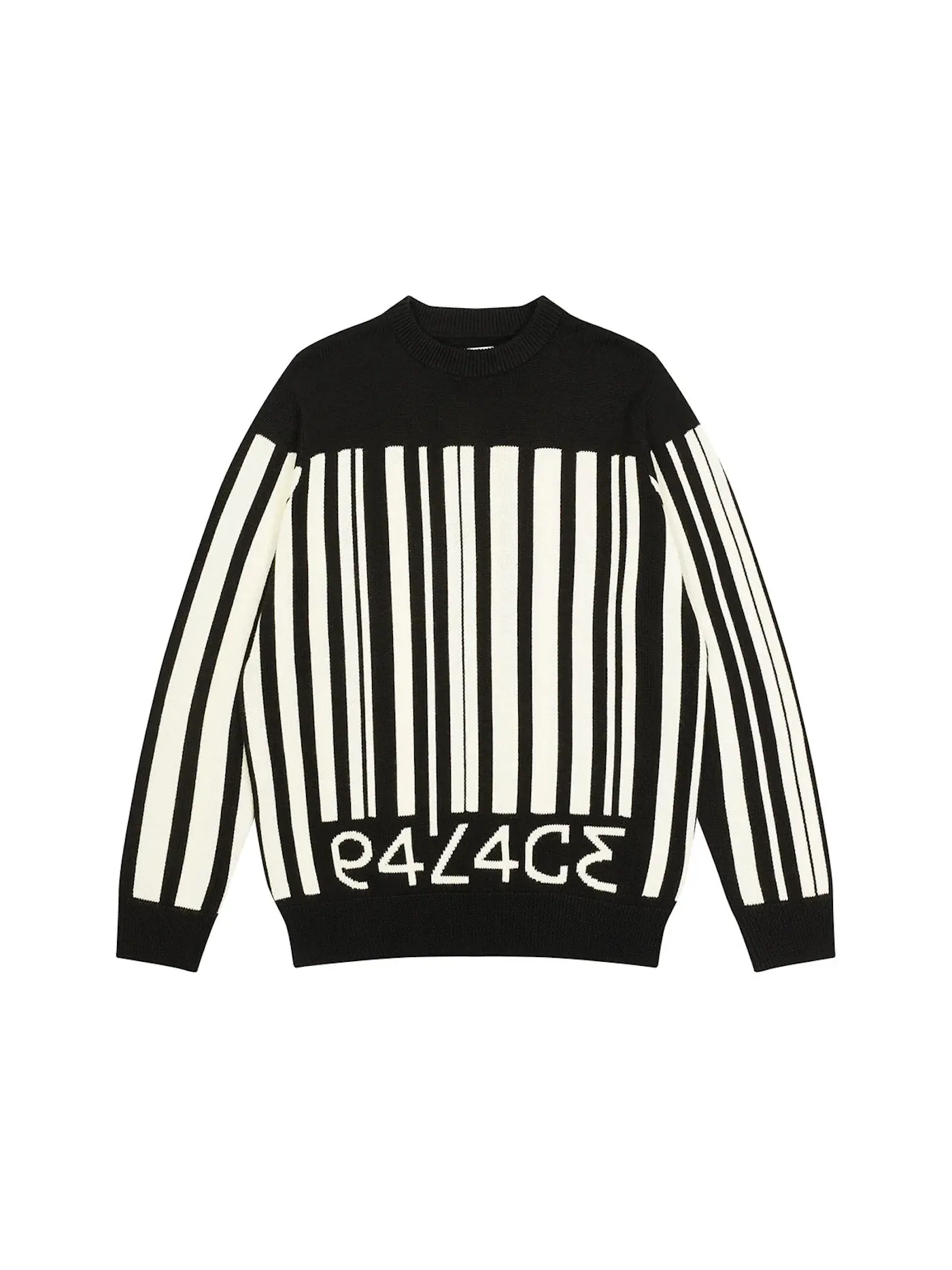 Мужской свитер с принтом Palace Knit — изображение 1 из 2, черный